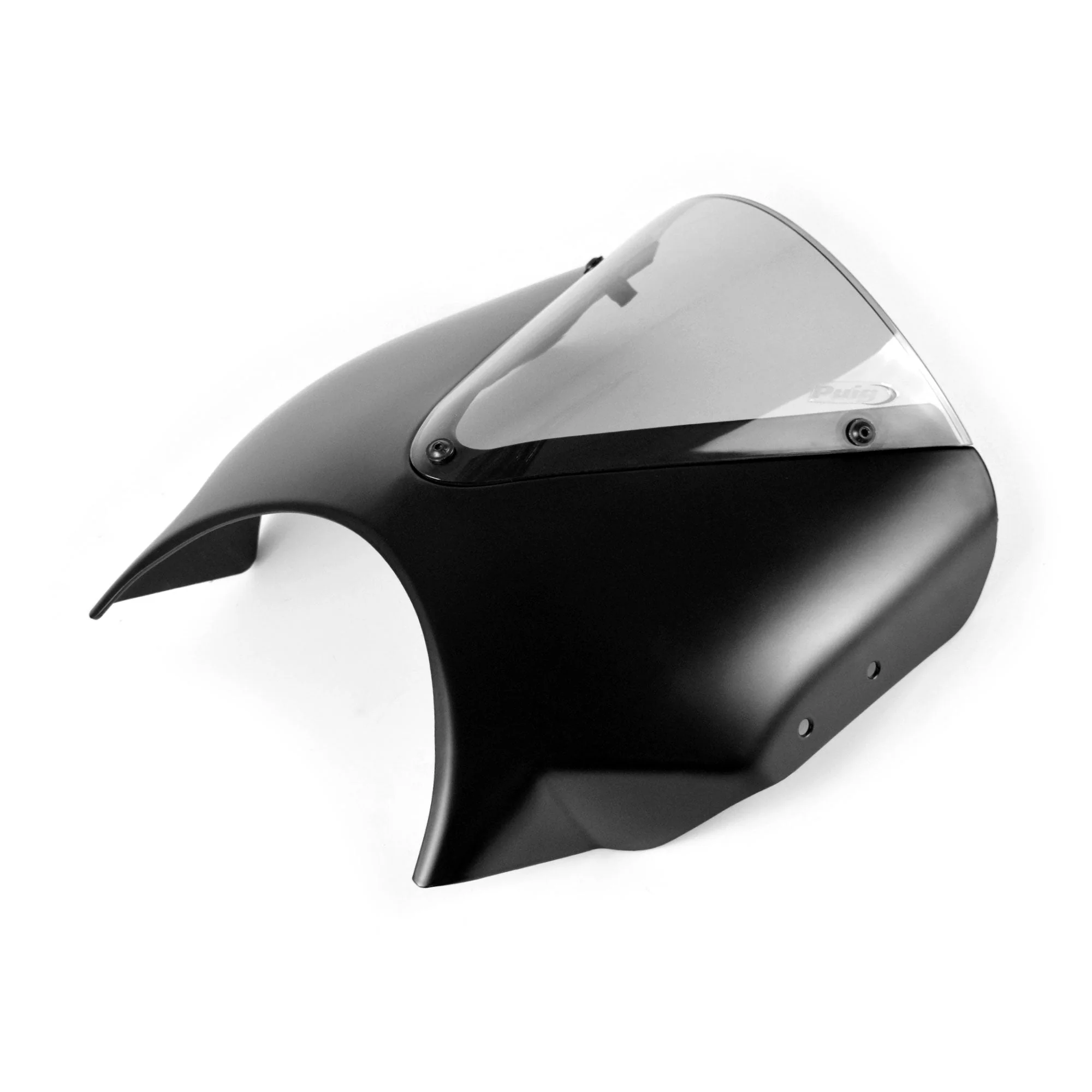 Pyramid Fly Screen | Matt Jet Black | Triumph Trident 660 2021>Current - Image 2