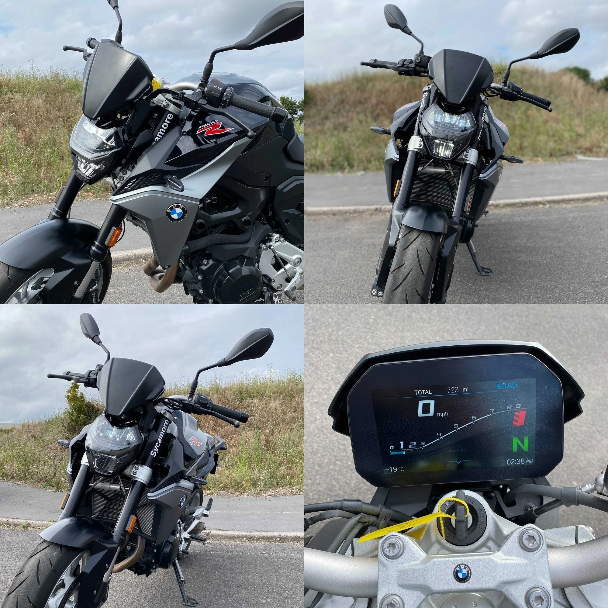 Pyramid Fly Screen | Matte Black | BMW F 900 R 2020>Current - Image 3