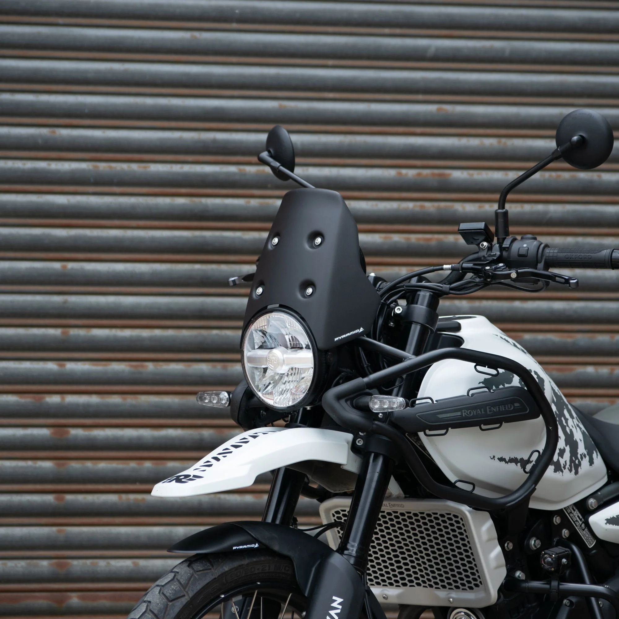 Pyramid Fly Screen | Matte Black | Royal Enfield Himalayan 450 2024>Current - Image 8