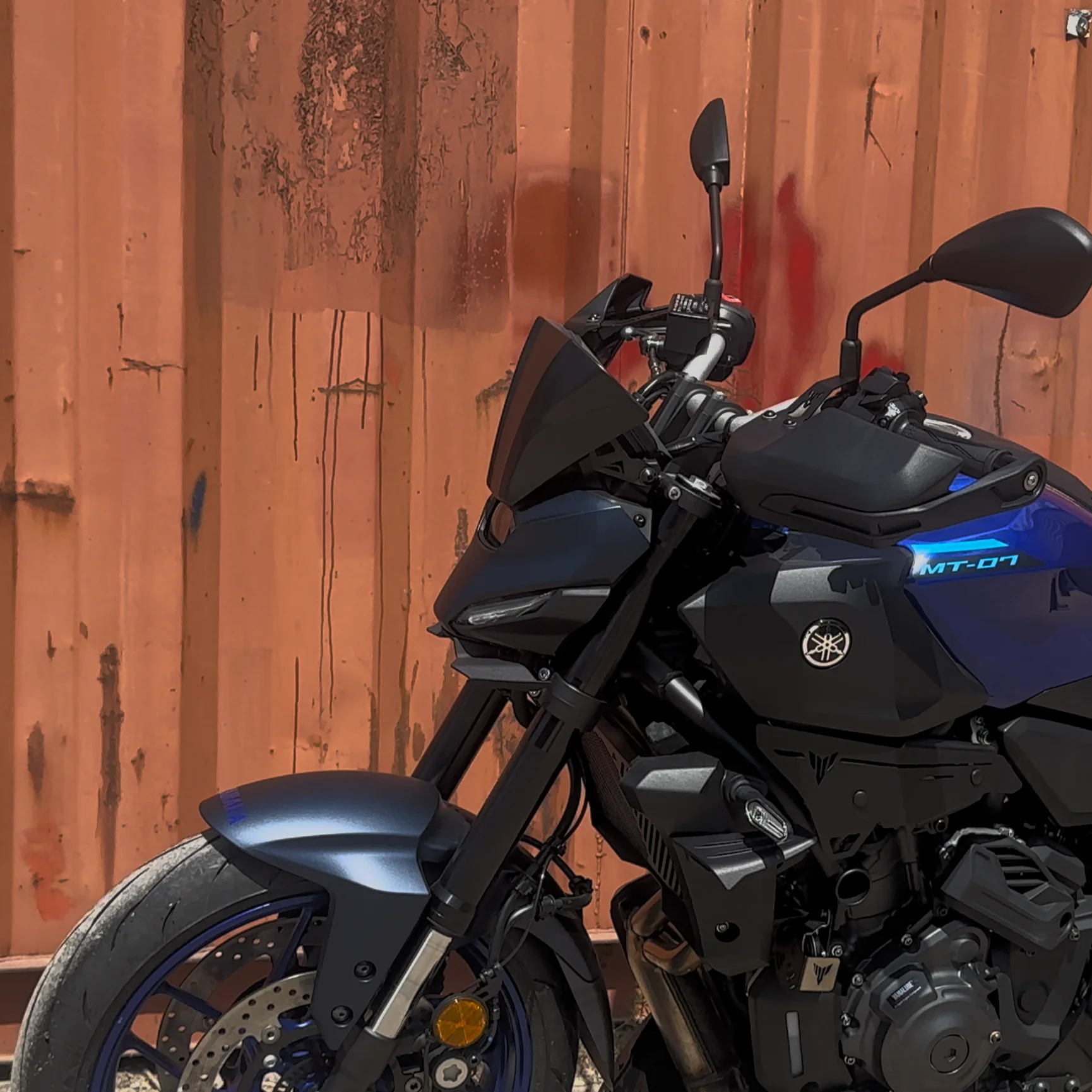Pyramid Fly Screen | Matte Black | Yamaha MT-07 2025>Current - Image 7