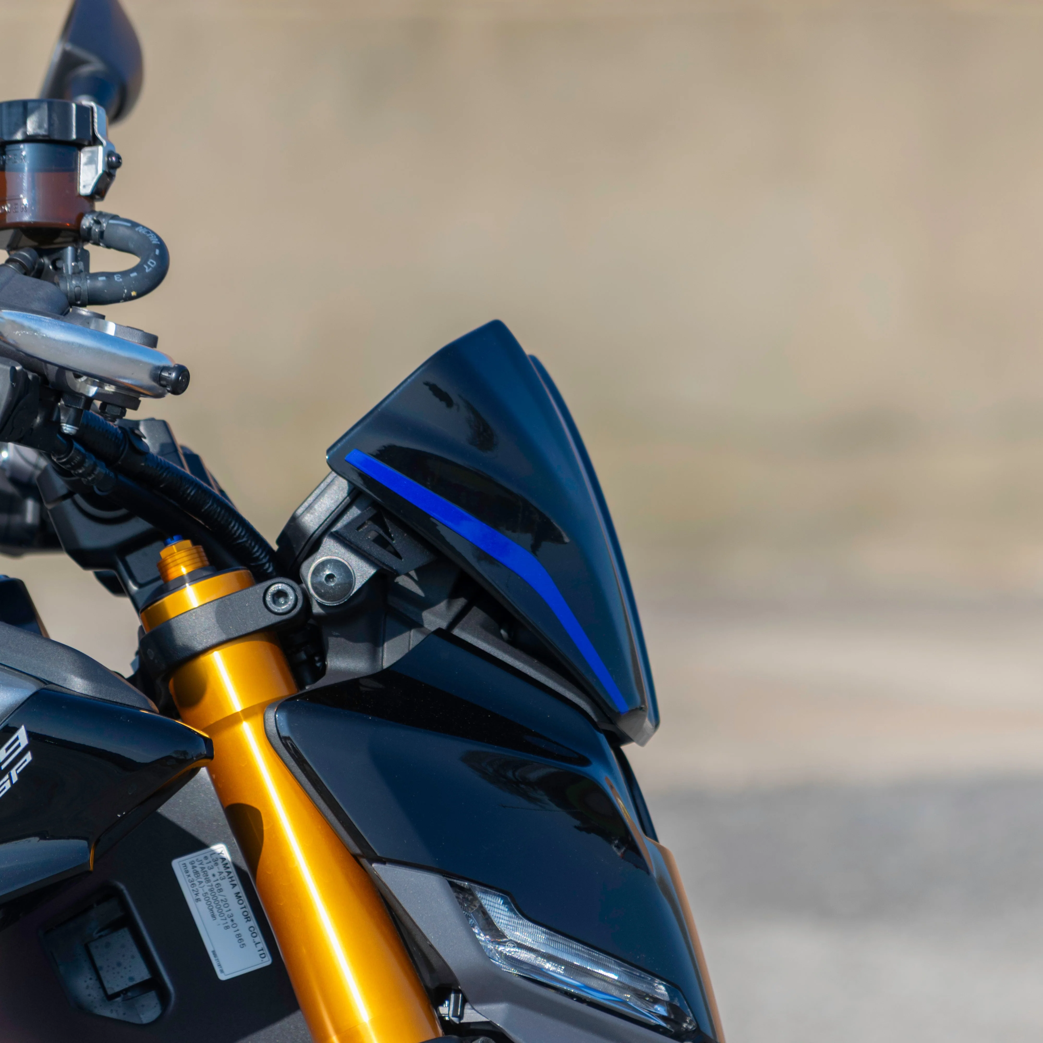 Pyramid Fly Screen | SP Colours | Yamaha MT-09 SP 2024>Current - Image 3