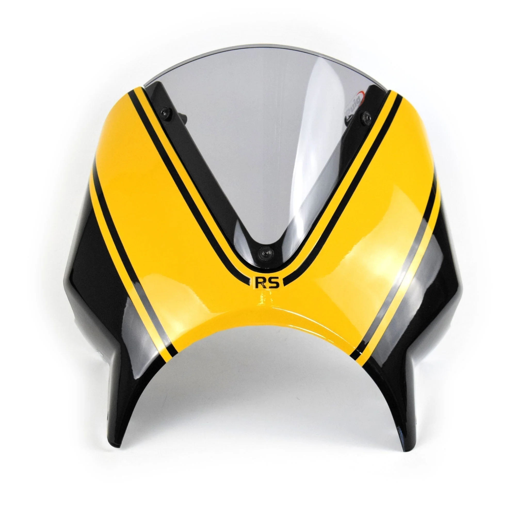 Pyramid Fly Screen | Metallic Diablo Black/Metallic Yellow (Yellow Ball Scheme) | Kawasaki Z 900 RS SE 2022>Current - Image 5