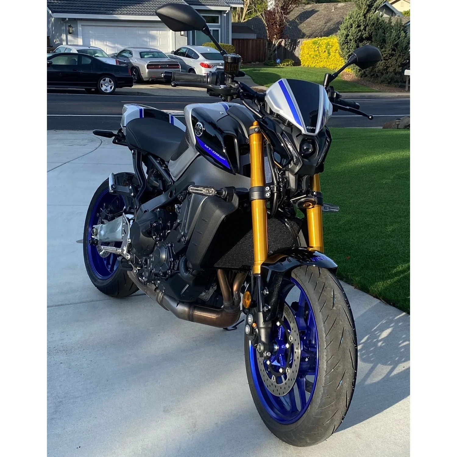 Pyramid Fly Screen | SP Colours | Yamaha MT-09 SP 2022>2023 - Image 2
