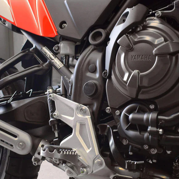 Pyramid Frame End Caps | Matte Black | Yamaha Tenere 700 World Raid 2022>Current - Image 2