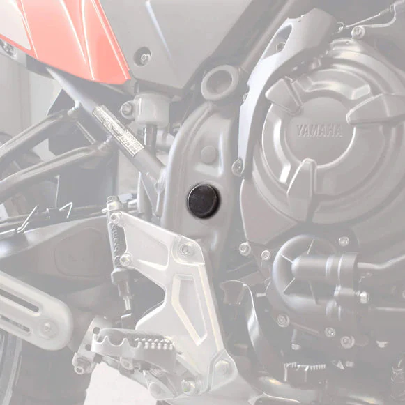 Pyramid Frame End Caps | Matte Black | Yamaha Tenere 700 World Raid 2022>Current - Image 3