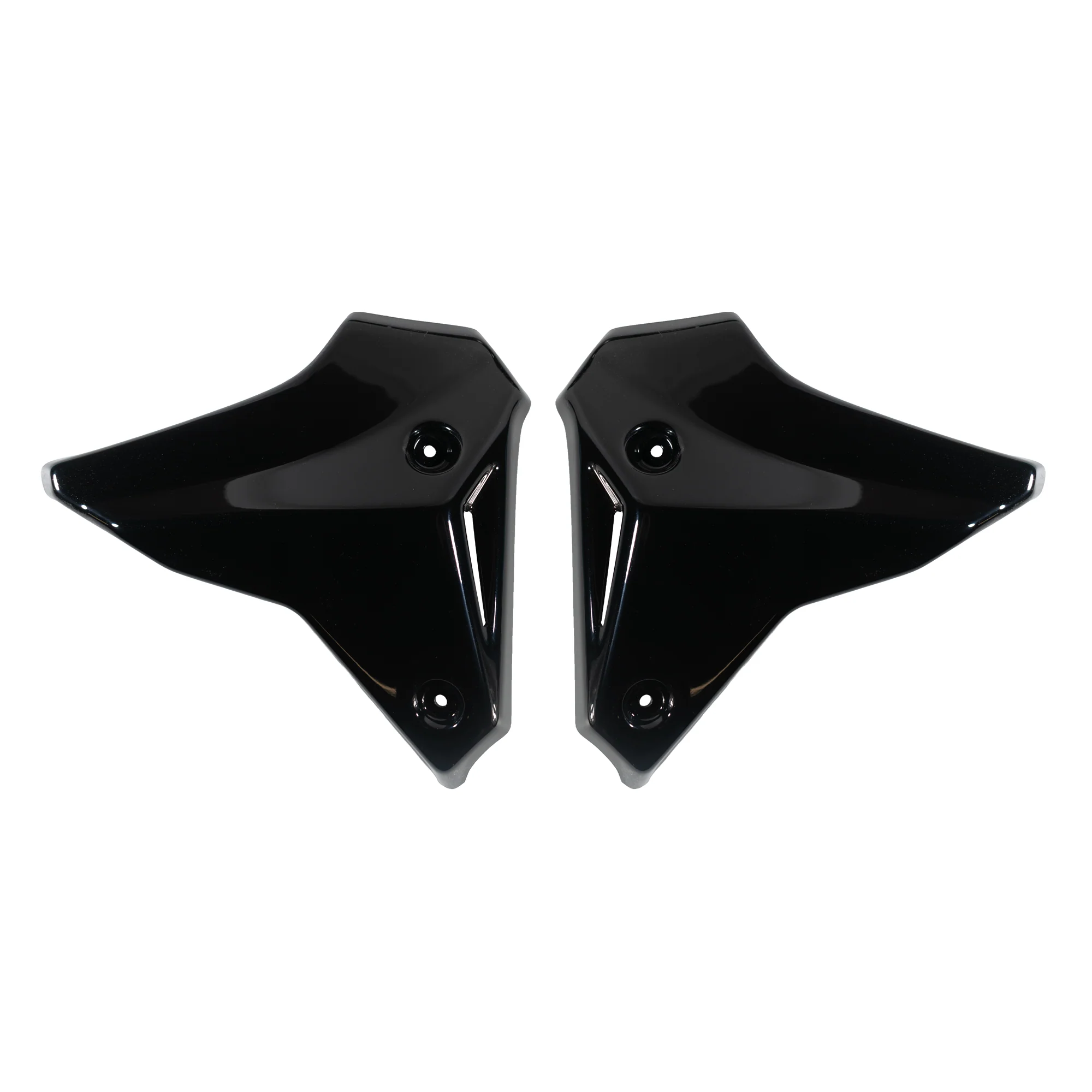 Pyramid Front Infill Panels | Midnight Black (USA: Raven Black) | Yamaha MT-09 2021>Current