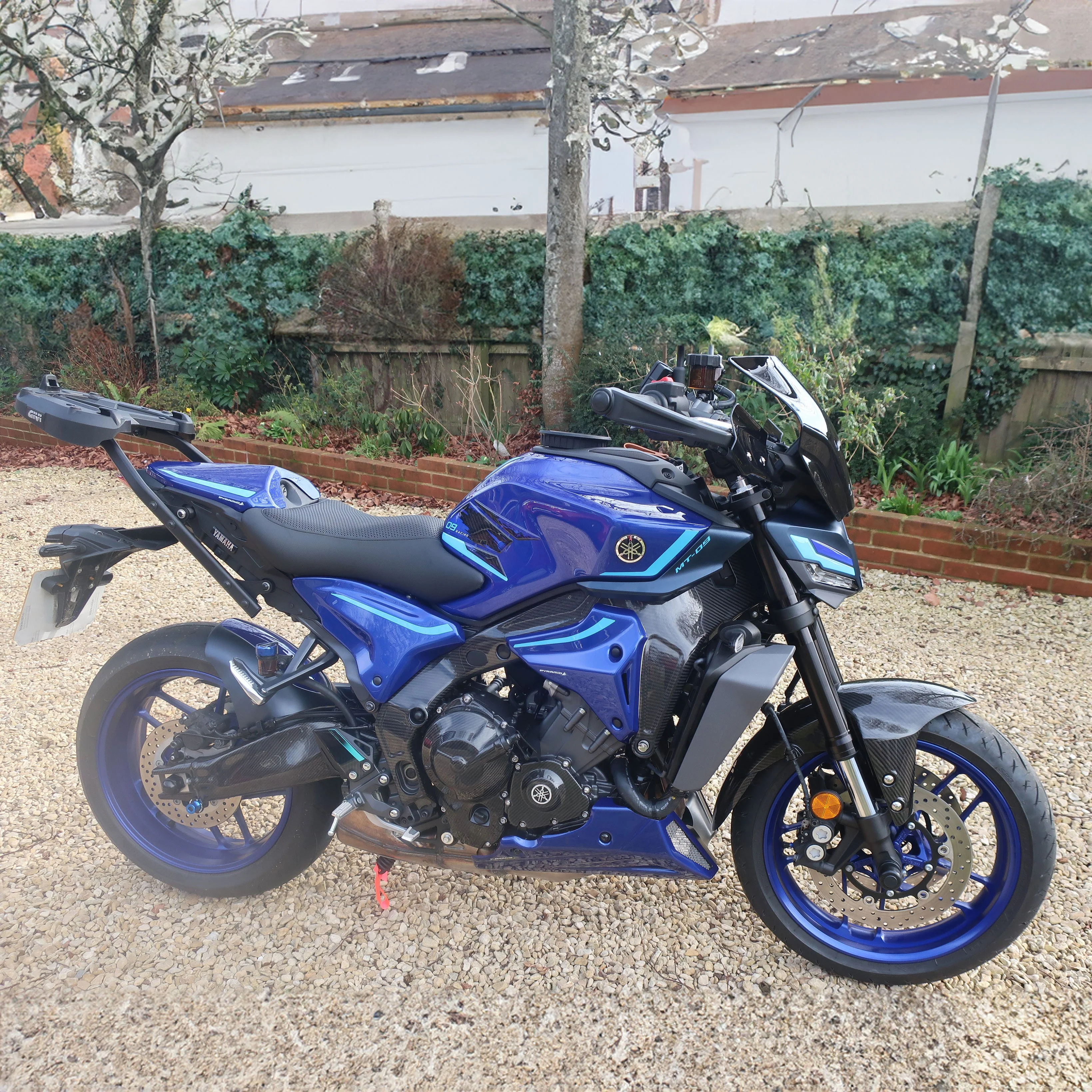 Pyramid Front Infill Panels | Yamaha Blue | Yamaha MT-09 2021>Current - Image 3