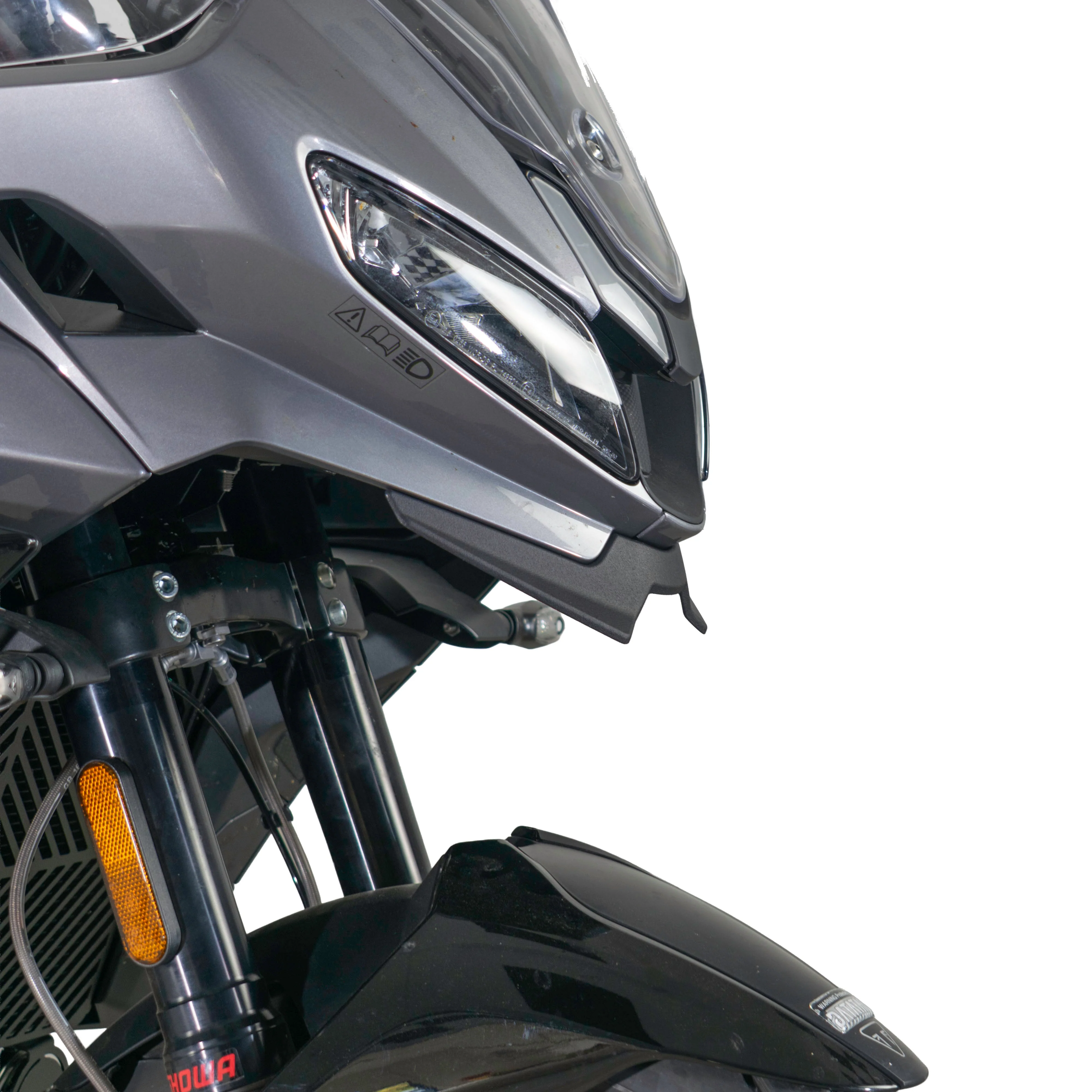 Pyramid Frontal Wing | Matte Black | Tiger Sport 660 2022>Current - Image 13