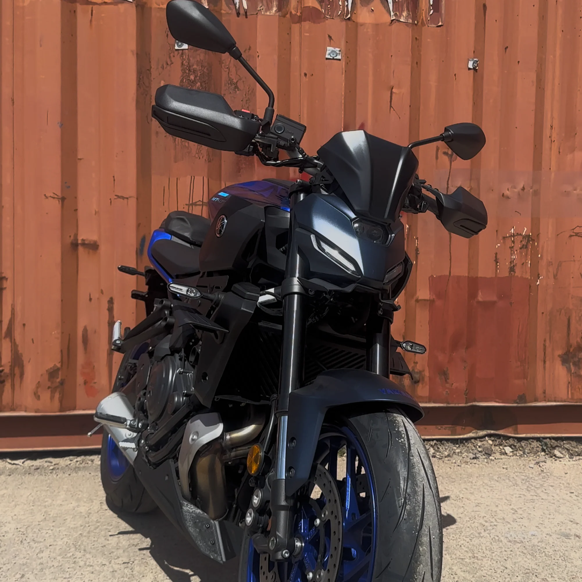 Pyramid Frontal Wing | Matte Black | Yamaha MT-07 2025>Current - Image 10