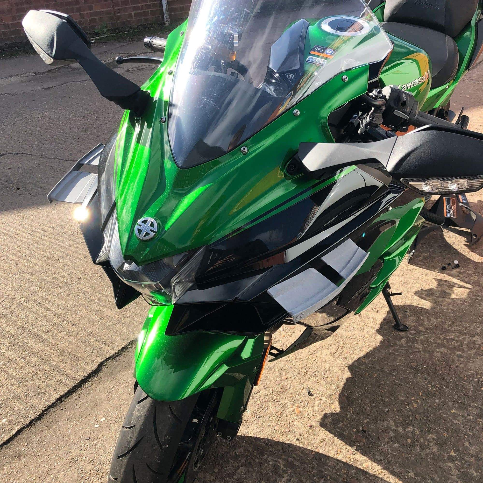 Pyramid GP Wings | Unpainted | Kawasaki Ninja H2 SX 2018>2021 - Image 2