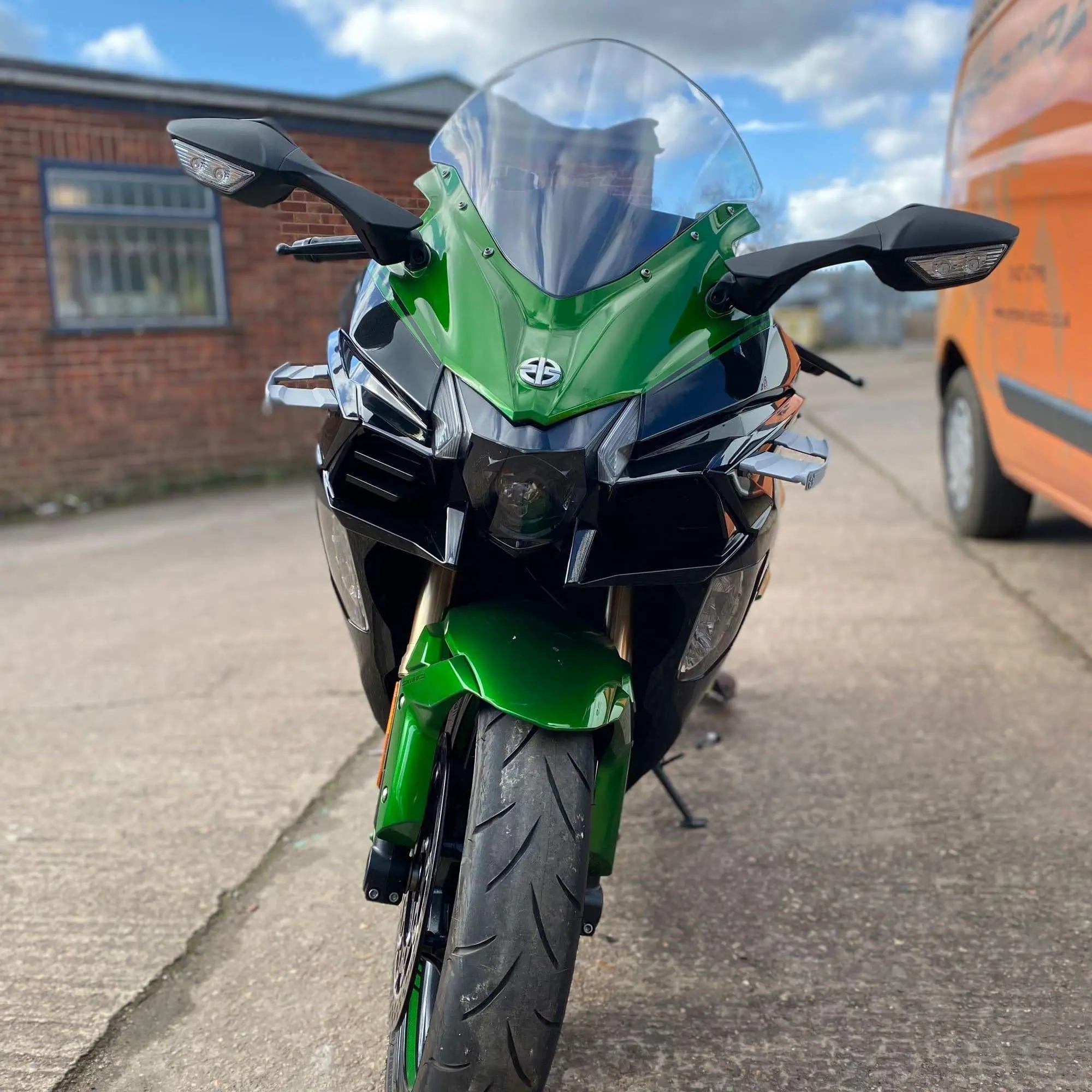Pyramid GP Wings | Unpainted | Kawasaki Ninja H2 SX 2018>2021 - Image 3