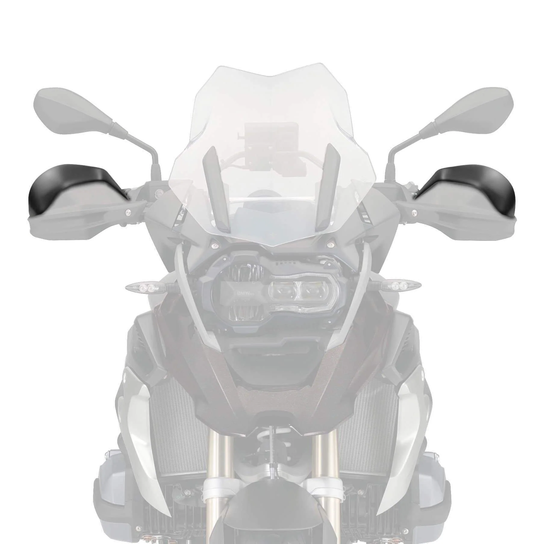 Pyramid Handguard Extensions | Matte Black | BMW F 750 GS 2018>Current - Image 3