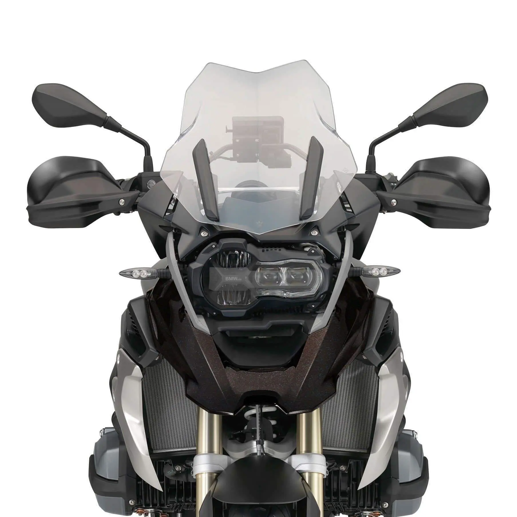 Pyramid Handguard Extensions | Matte Black | BMW S 1000 XR 2020>Current - Image 2