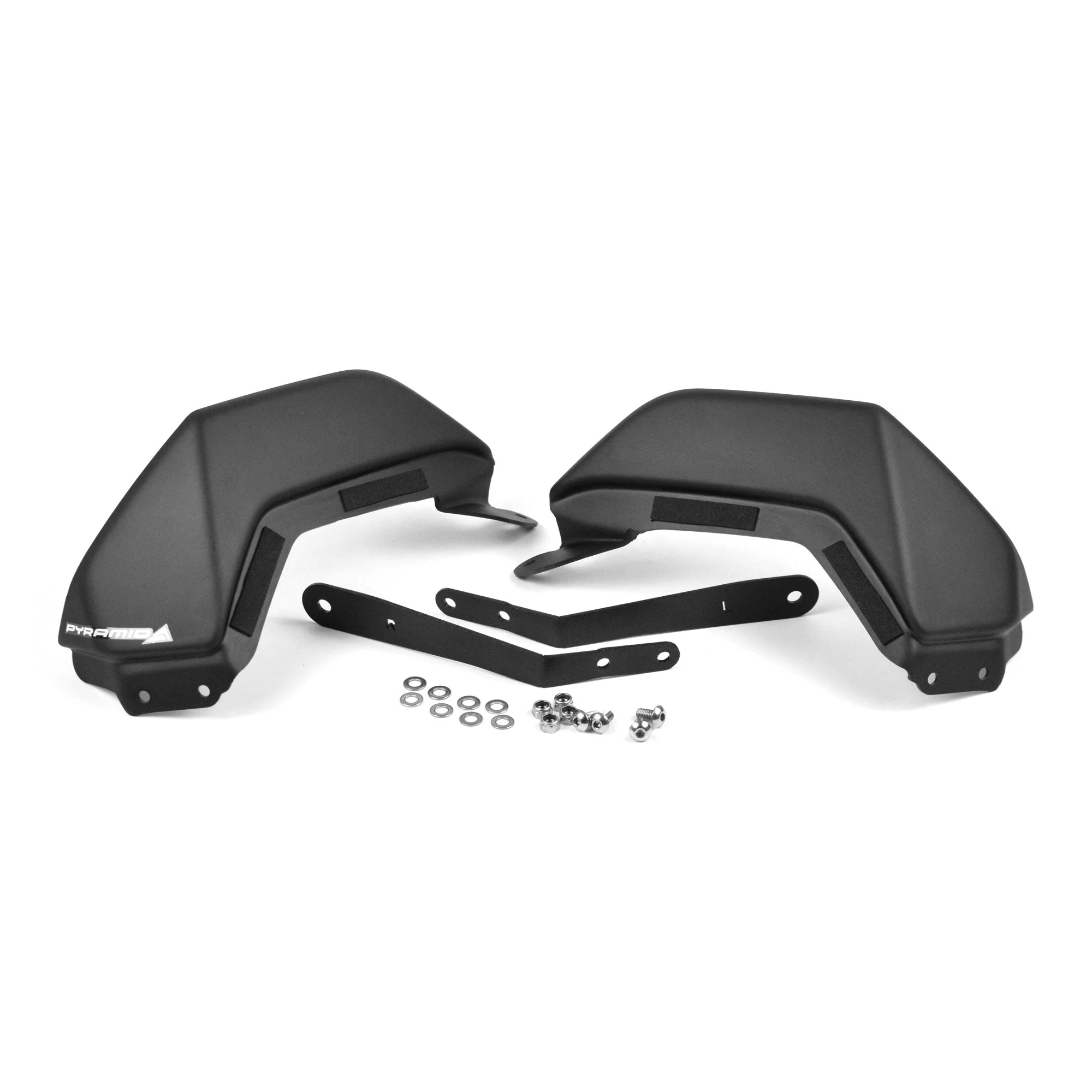 Pyramid Handguard Extensions | Matte Black | Triumph Tiger 1200 GT Pro 2022>Current - Image 8