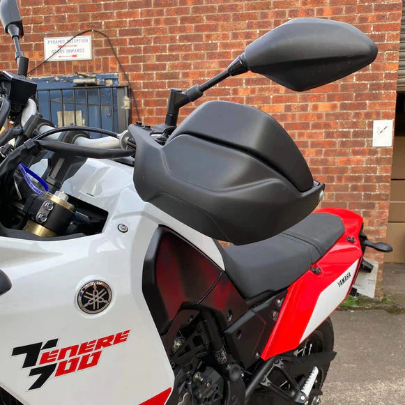 Pyramid Handguard Extensions | Matte Black | Yamaha Tenere 700 Rally Edition 2021>2025