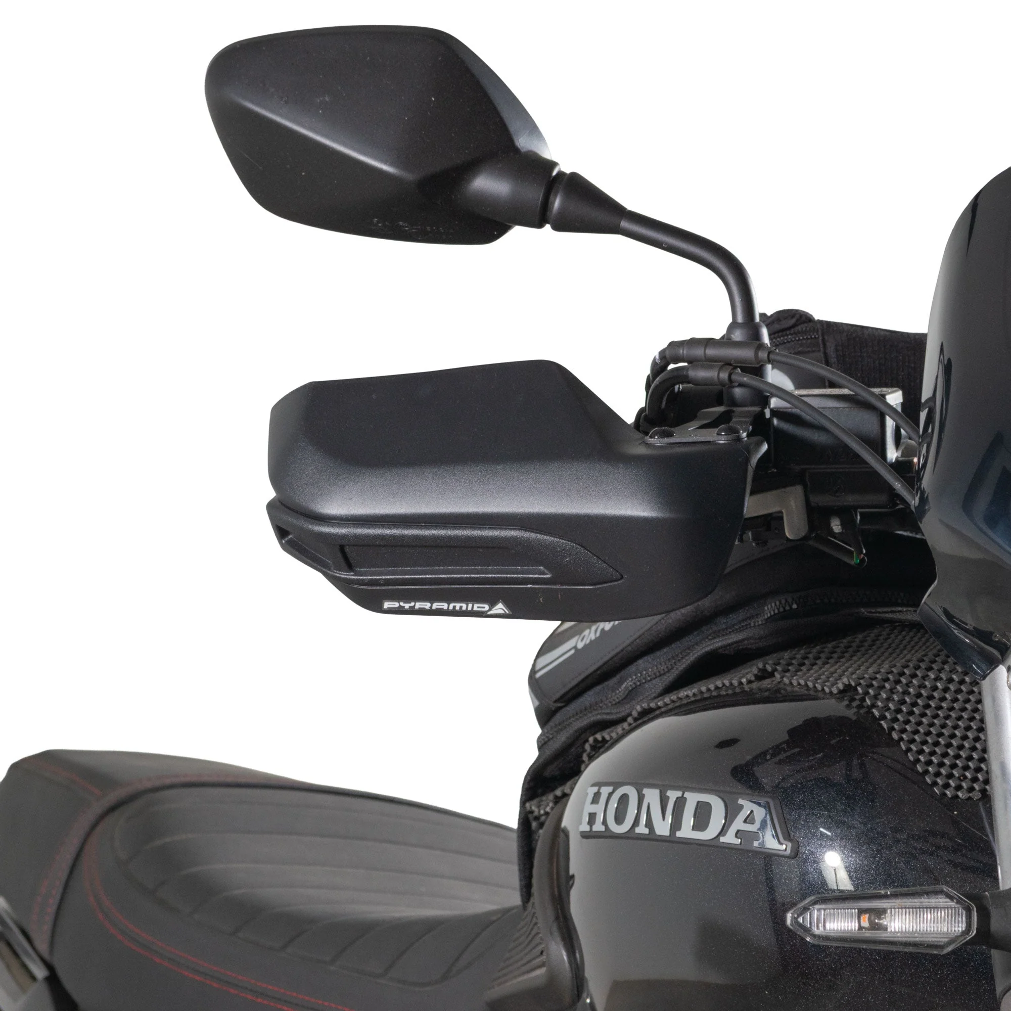 Pyramid Handguards | Matte Black | Honda GB350S 2025>Current - Image 7