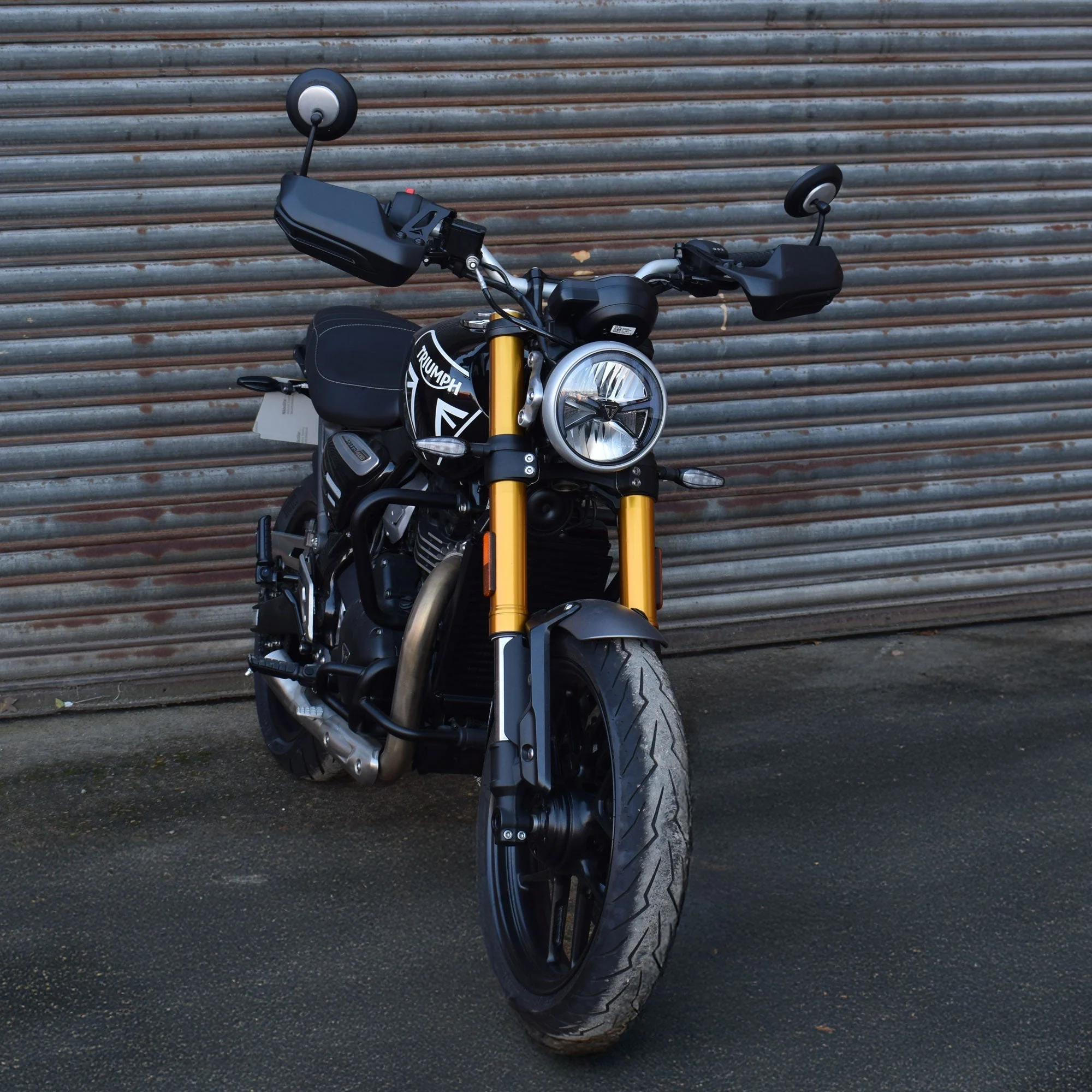 Pyramid Handguards | Matte Black | Triumph Speed 400 2024>Current - Image 7