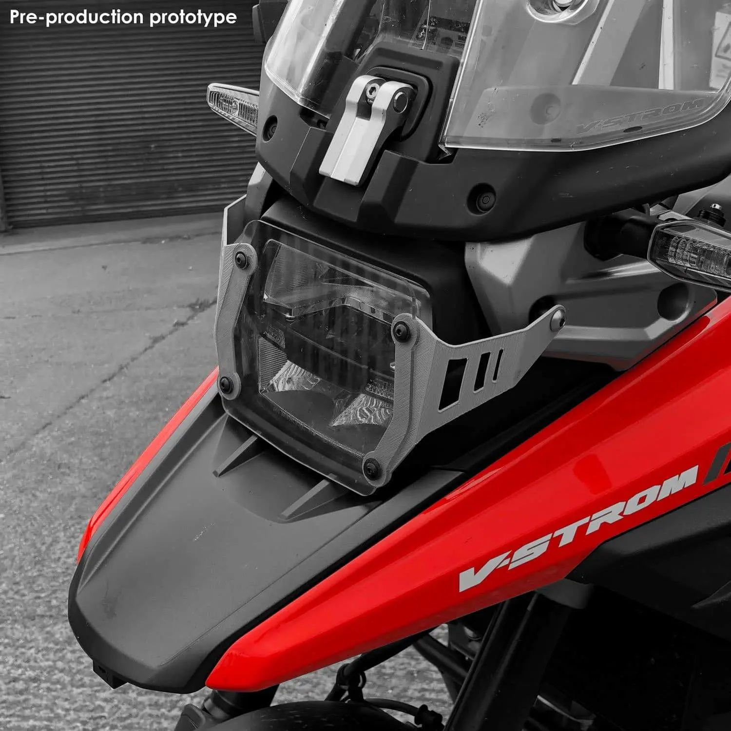Pyramid Headlight Guard | Clear | Suzuki V-Strom 1050XT 2020>Current - Image 2