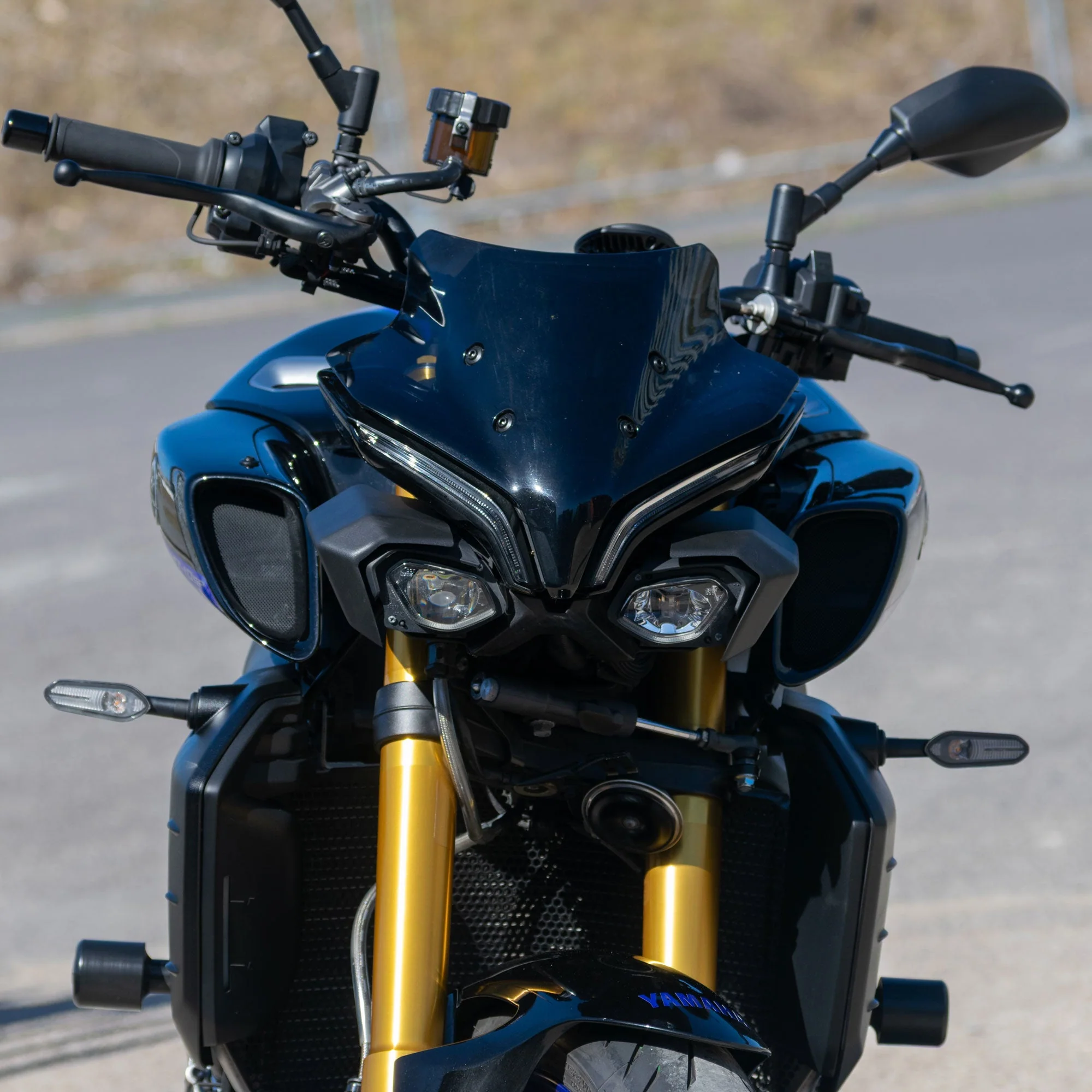 Pyramid Headlight Shrouds | Matte Black | Yamaha MT-10 inc SP 2022>Current - Image 3