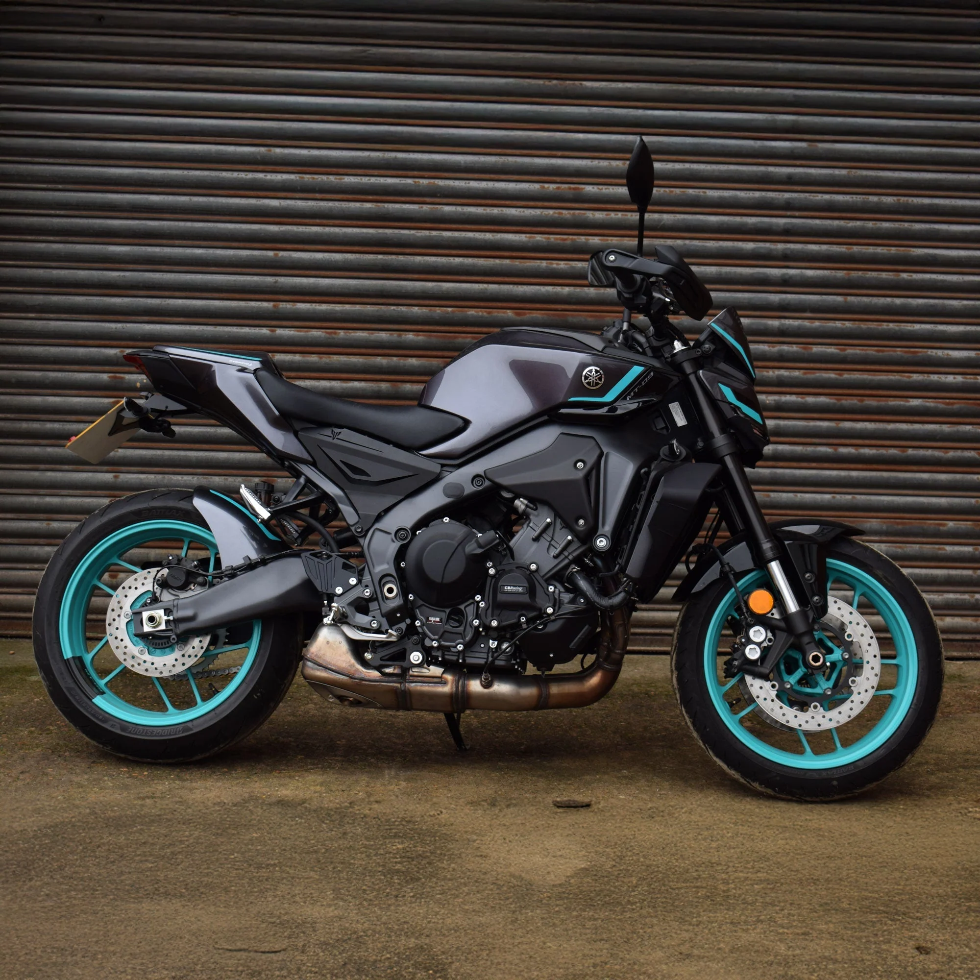 Pyramid Heel Plates | Black | Yamaha MT-09 inc SP 2024>Current - Image 11