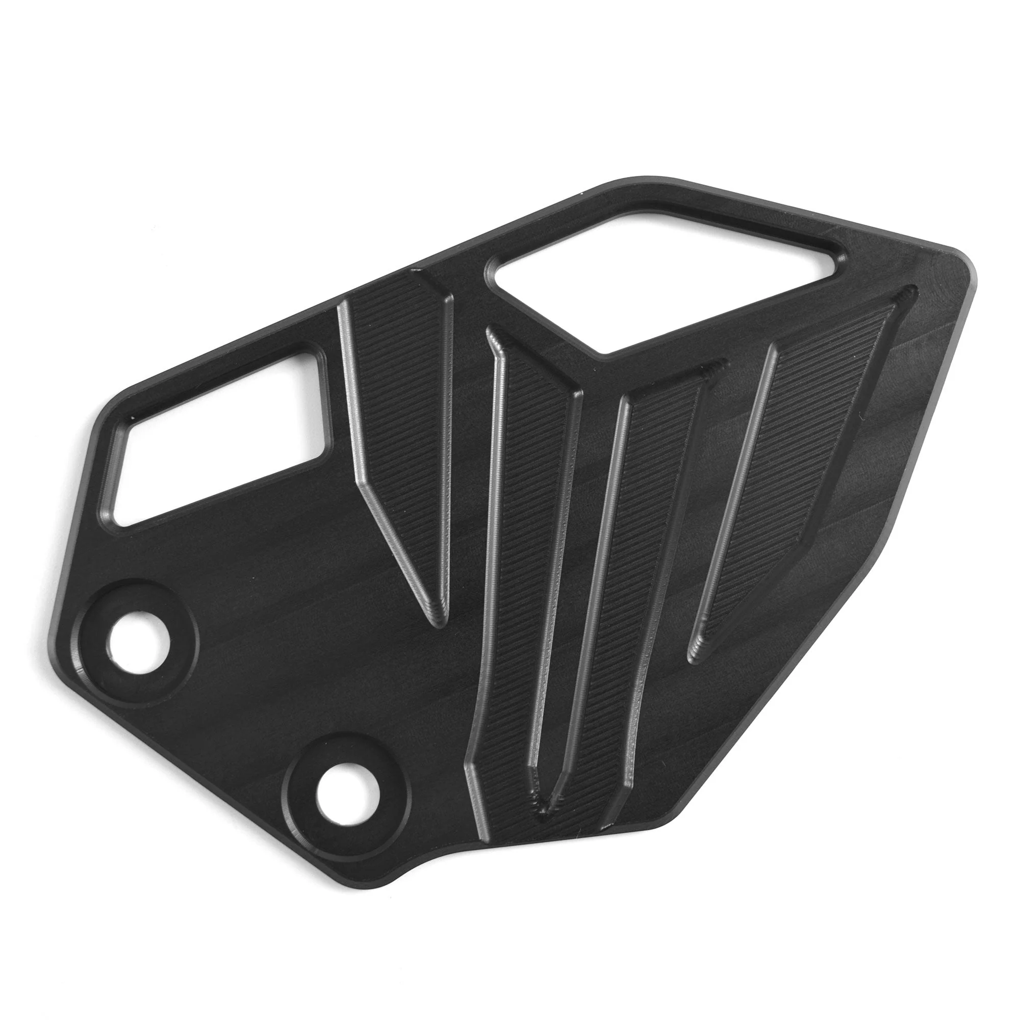 Pyramid Heel Plates | Black | Yamaha XSR 900 (Inc. GP) 2022>Current - Image 4