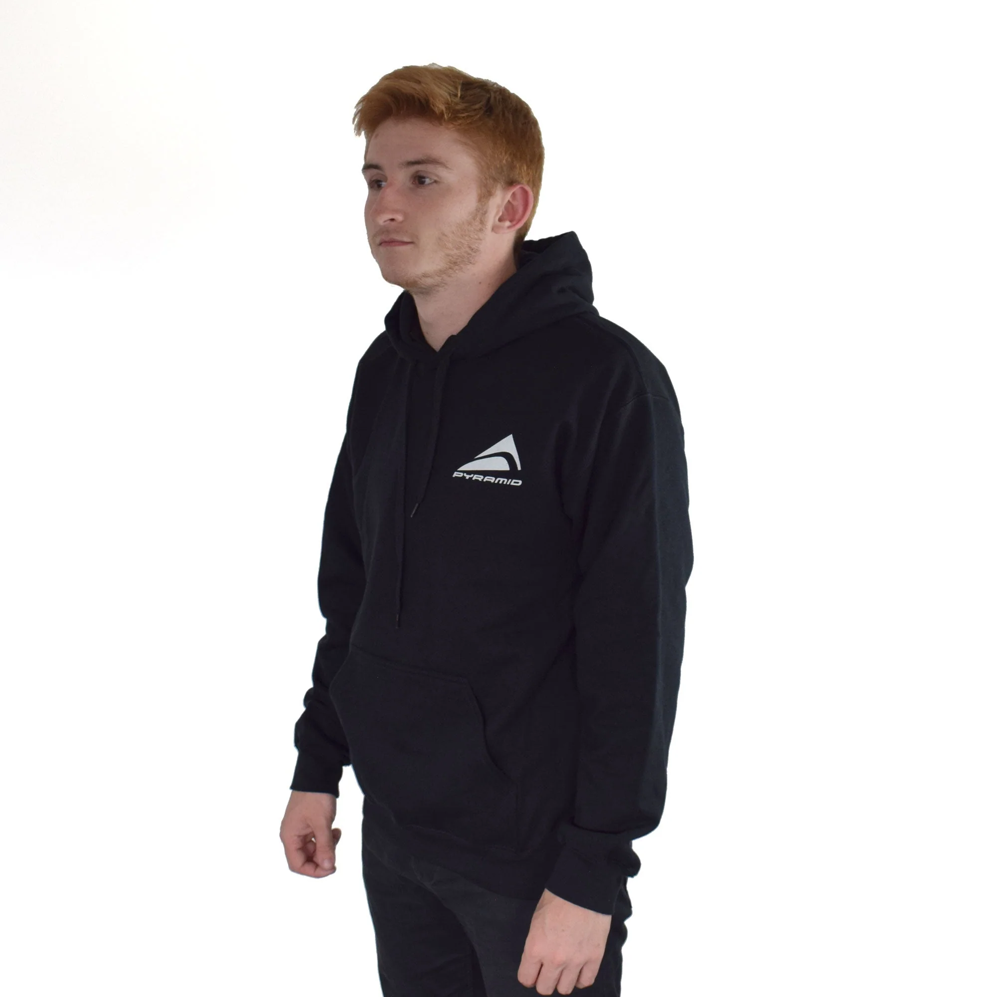 Pyramid Mosaic Hoodie | Black - Image 4
