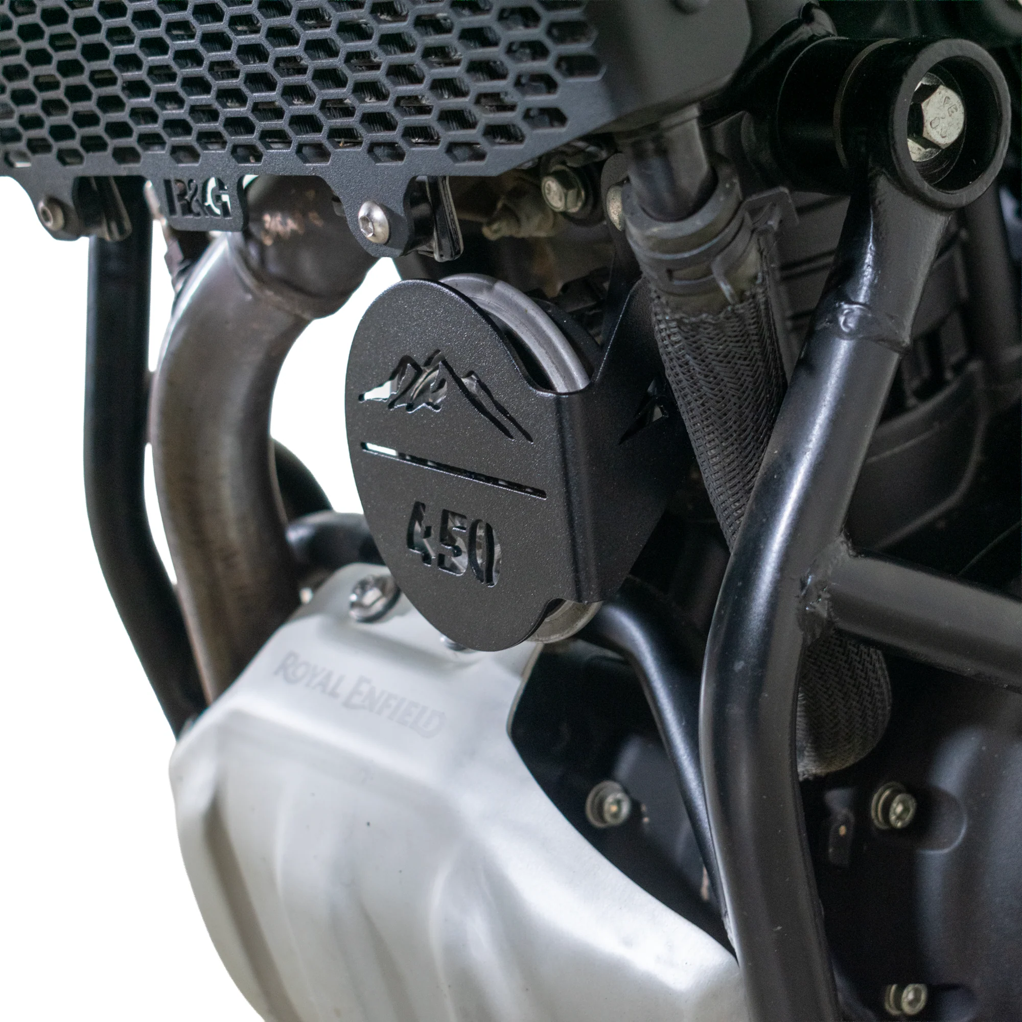 Pyramid Horn Cover | Black | Royal Enfield Himalayan 450 2024>Current - Image 6