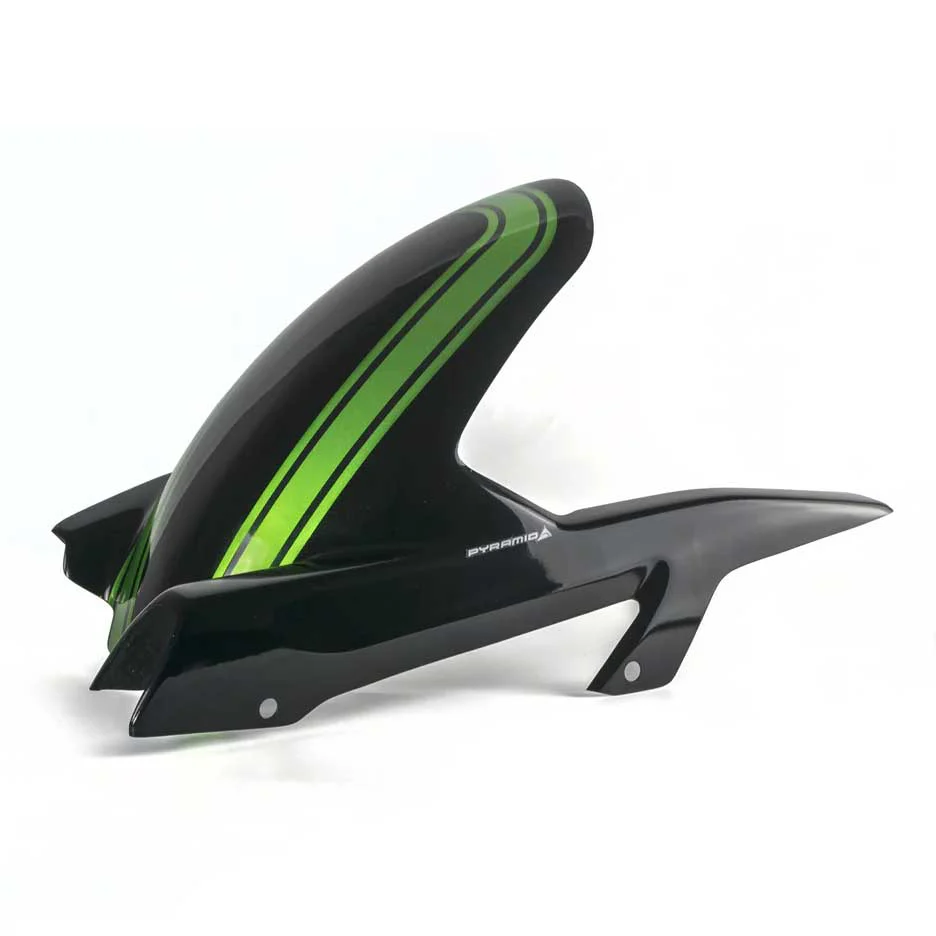 Pyramid Hugger | Diablo Black/Green Scheme | Kawasaki Z 900 RS 2025>Current