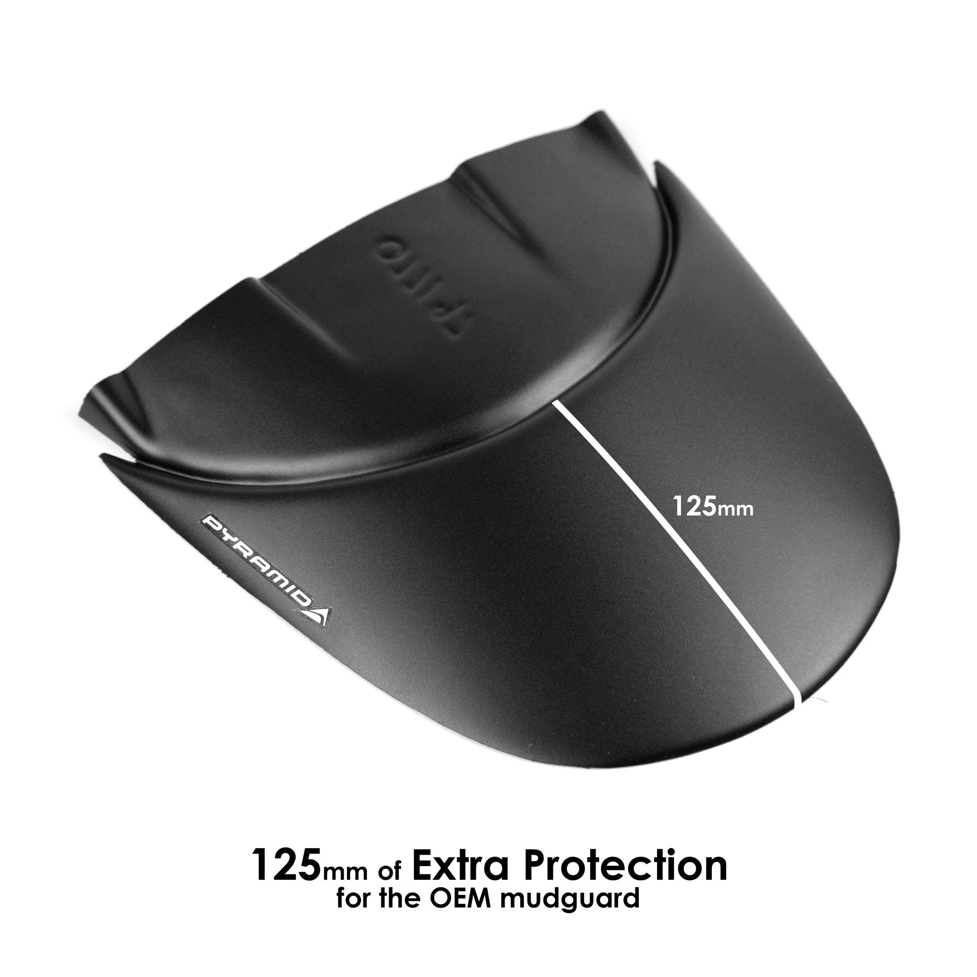 Pyramid Hugger Extension | Matte Black | Aprilia Tuono 660 (Incl. Factory) 2021>Current - Image 4