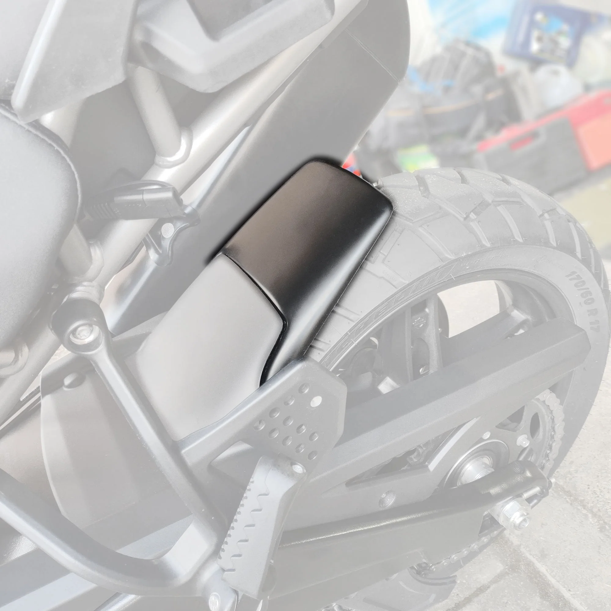 Pyramid Hugger Extension | Matte Black | Harley Davidson Pan America 1250 2021>Current - Image 3