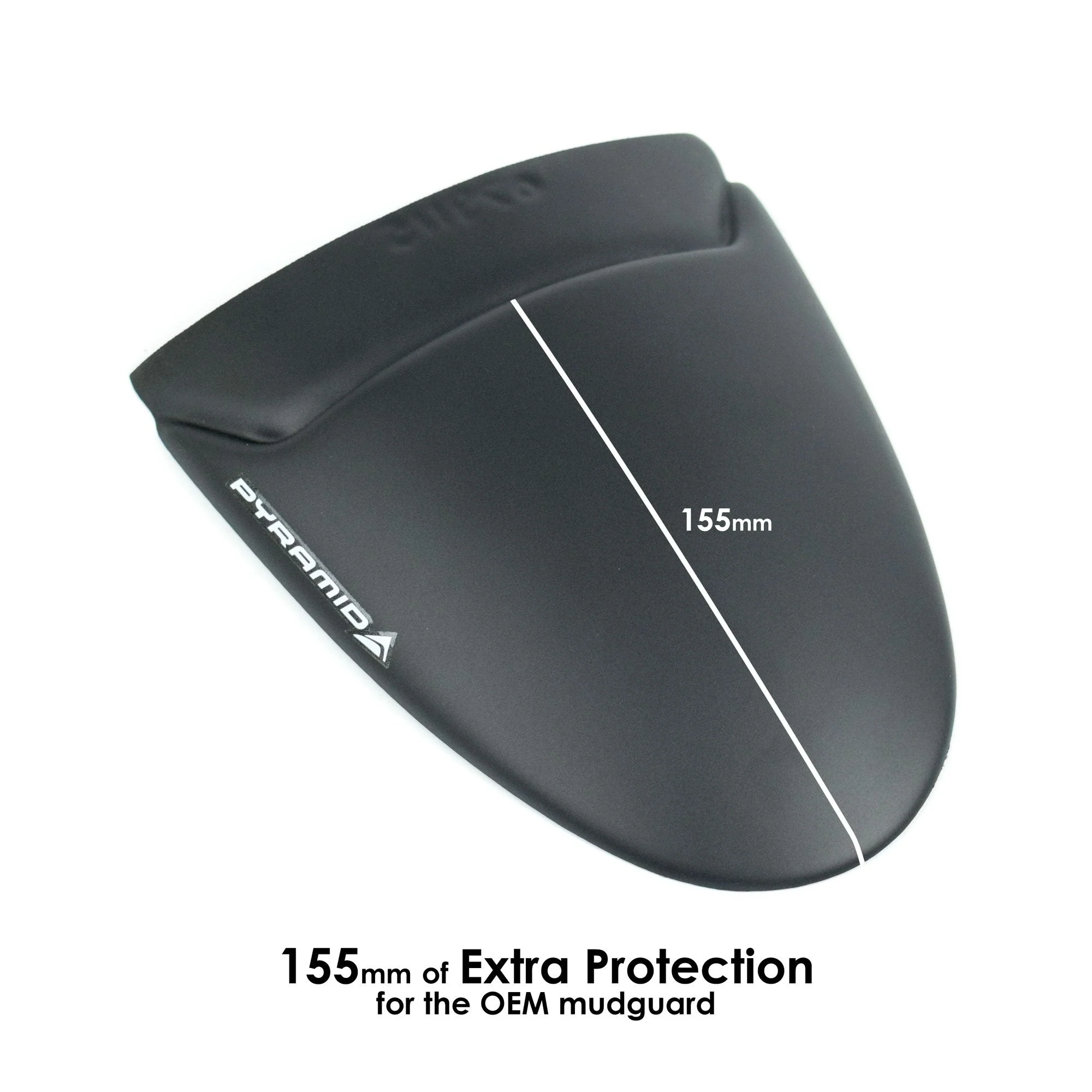 Pyramid Hugger Extension | Matte Black | Husqvarna Svartpilen 701 2019>Current - Image 4