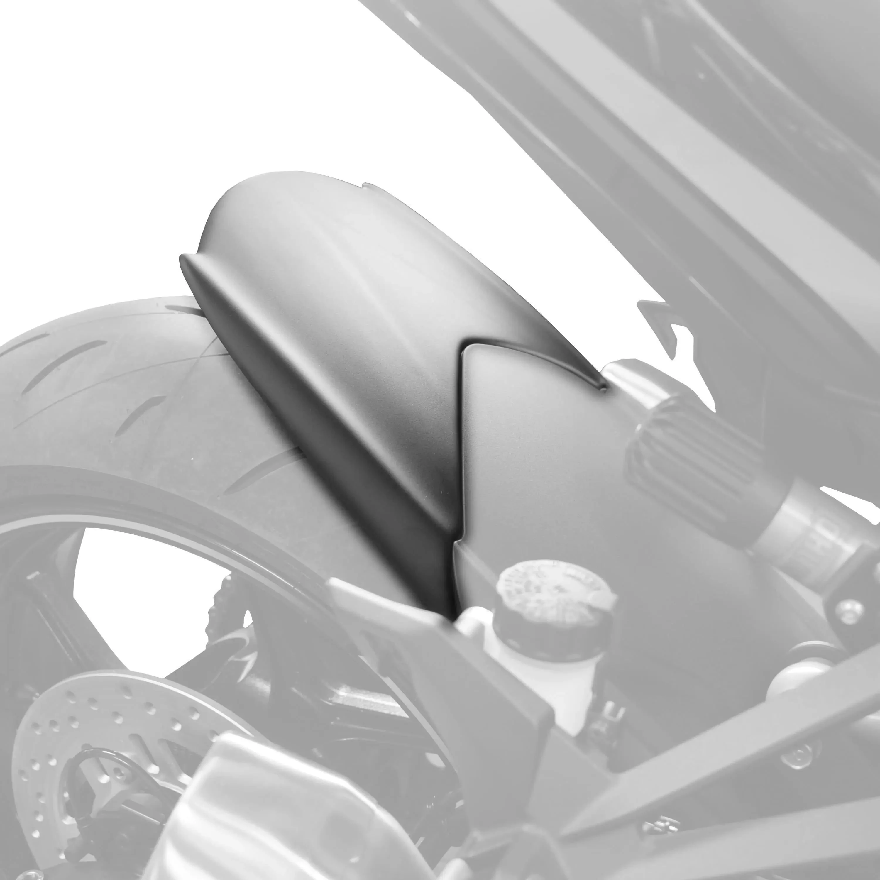Pyramid Hugger Extension | Matte Black | Kawasaki Versys 1000 2019>2024 - Image 3