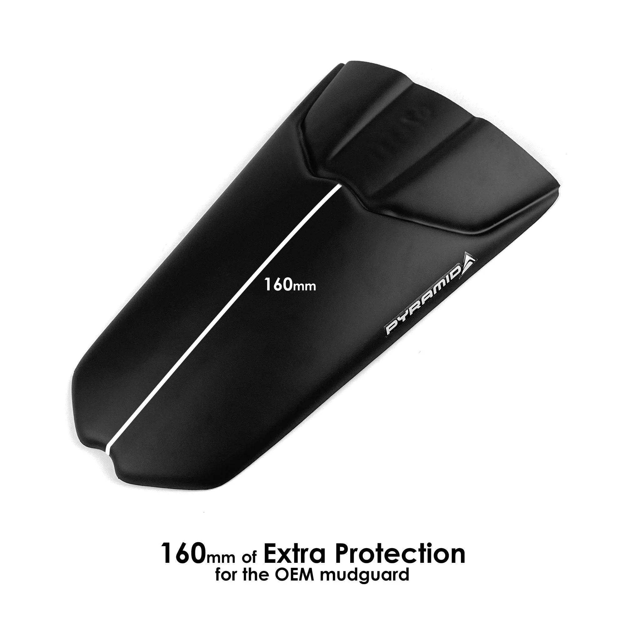 Pyramid Hugger Extension | Matte Black | Triumph Speed Triple 1200 RS 2021>Current - Image 5