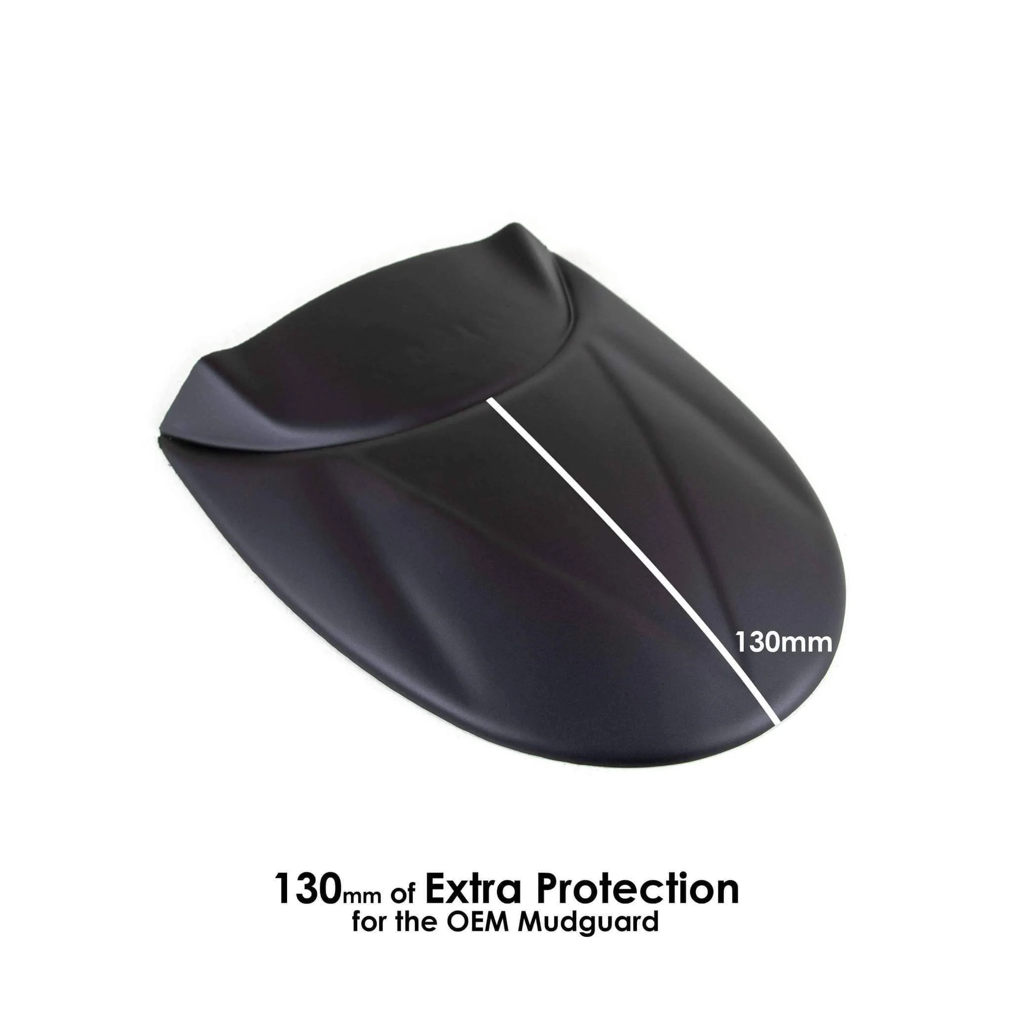Pyramid Hugger Extension | Matte Black | Triumph Street Triple 765 S 2017>Current - Image 4