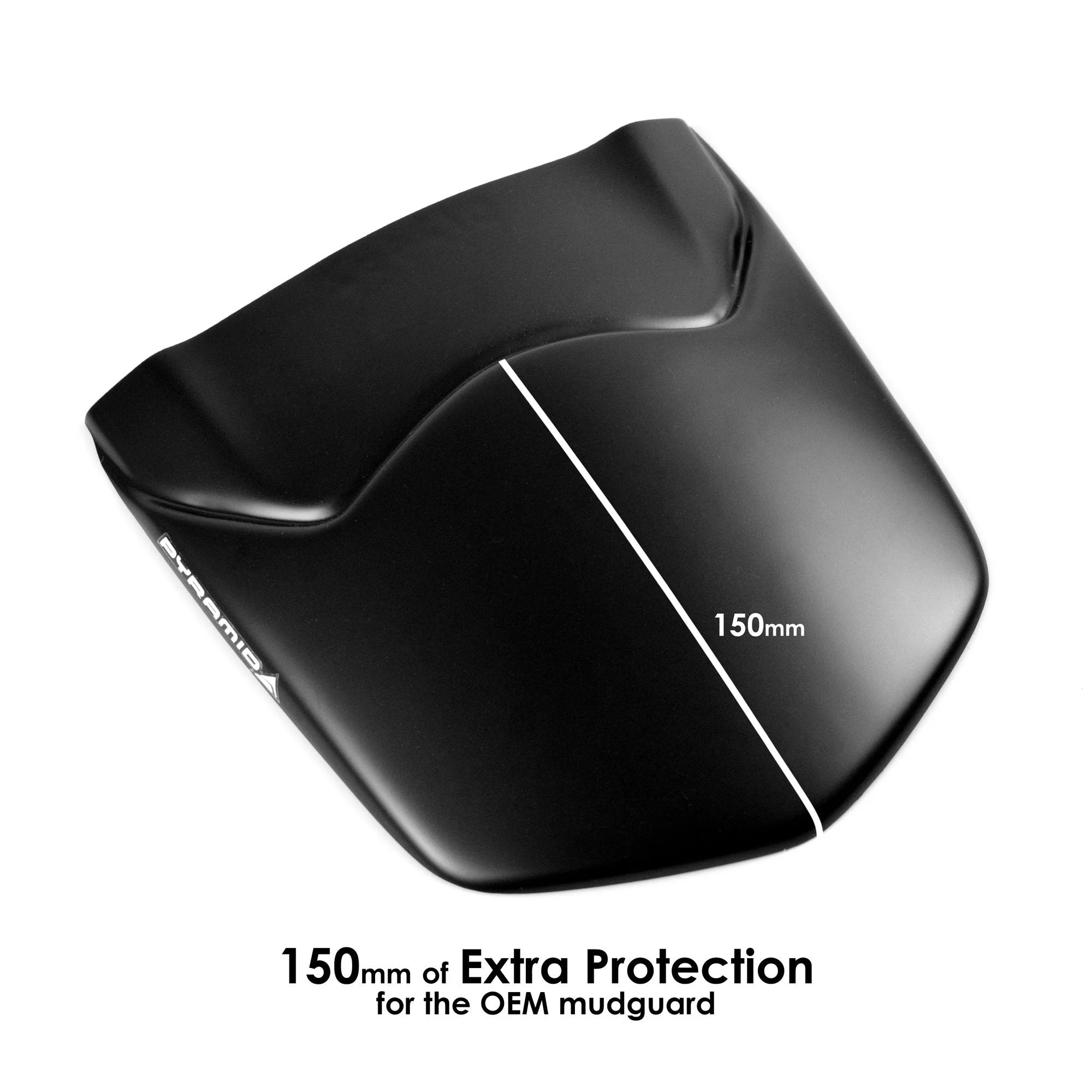 Pyramid Hugger Extension | Matte Black | Yamaha Tracer 9 2021>Current - Image 5