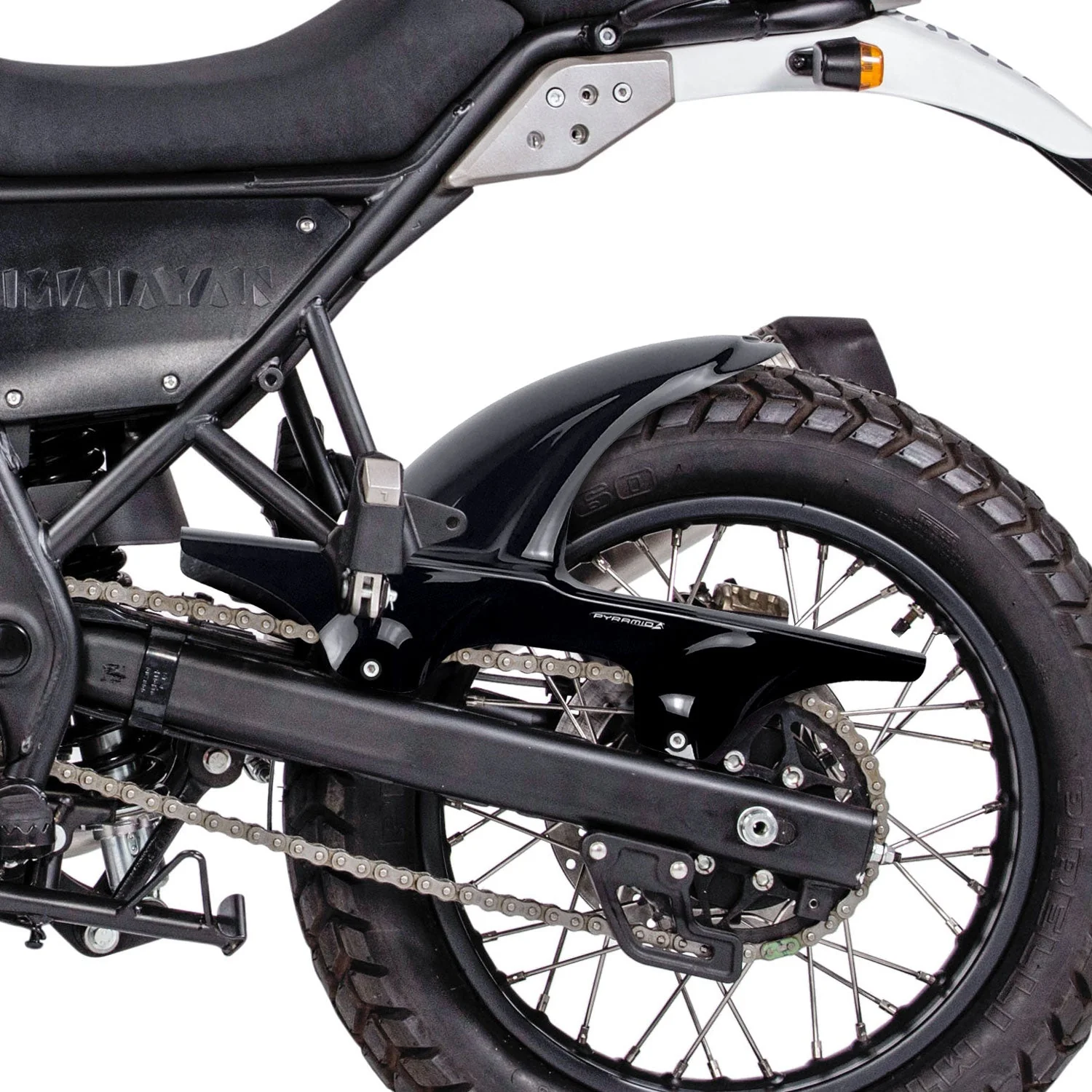 Pyramid Hugger | Gloss Black | Royal Enfield Scram 411 2022>Current - Image 3