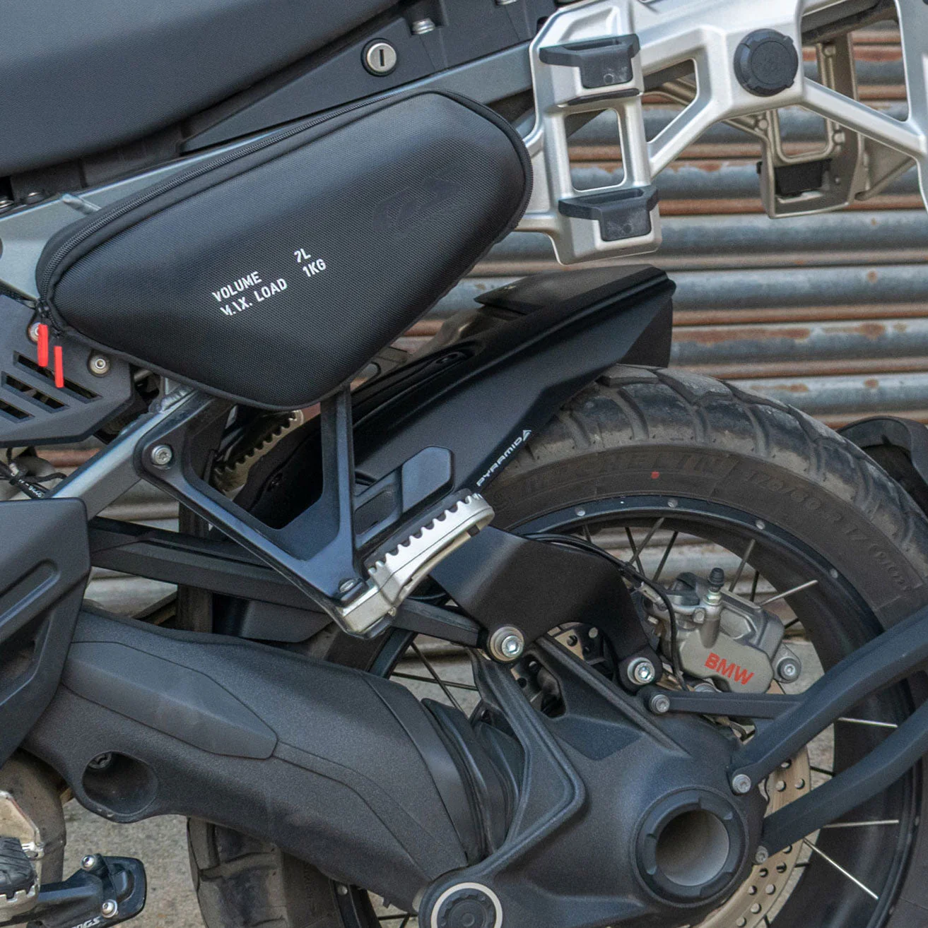 Pyramid Hugger | Matte Black | BMW R 1300 GS Adventure 2024>Current - Image 2