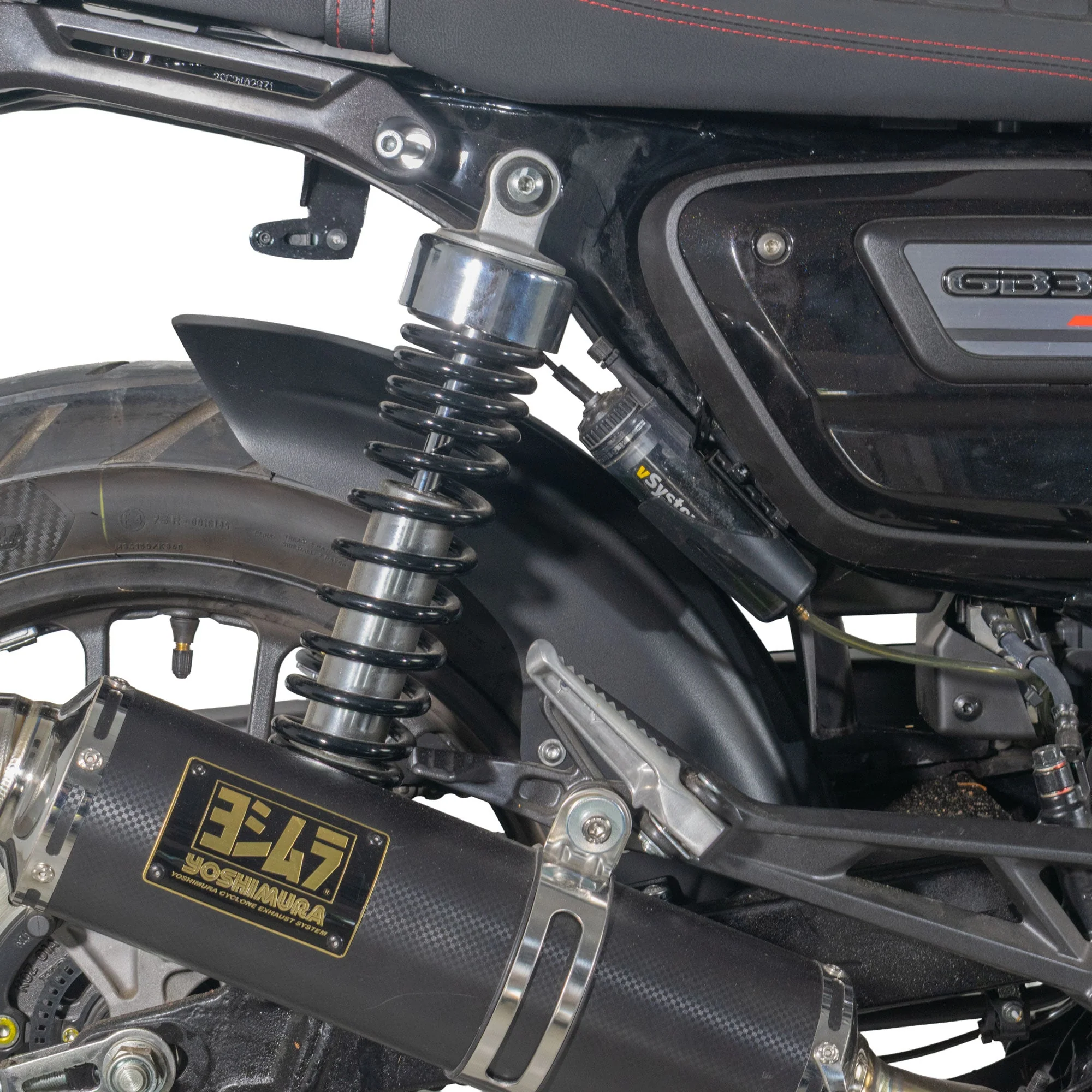 Pyramid Hugger | Matte Black | Honda GB350S 2025>Current - Image 13