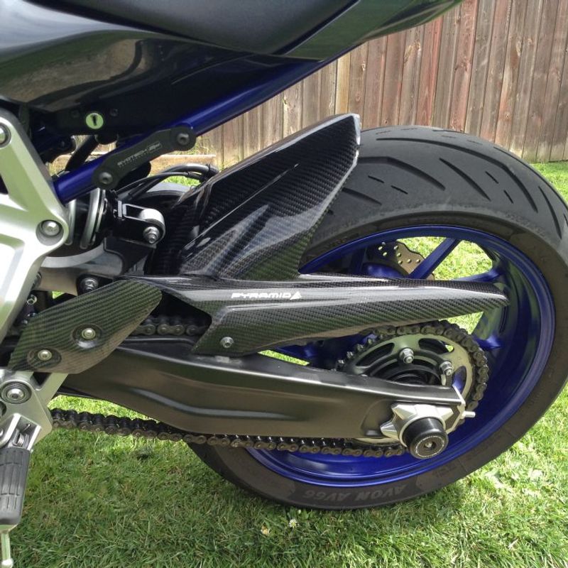 Pyramid Hugger | Matte Black | Yamaha XSR 700 2015>Current - Image 2