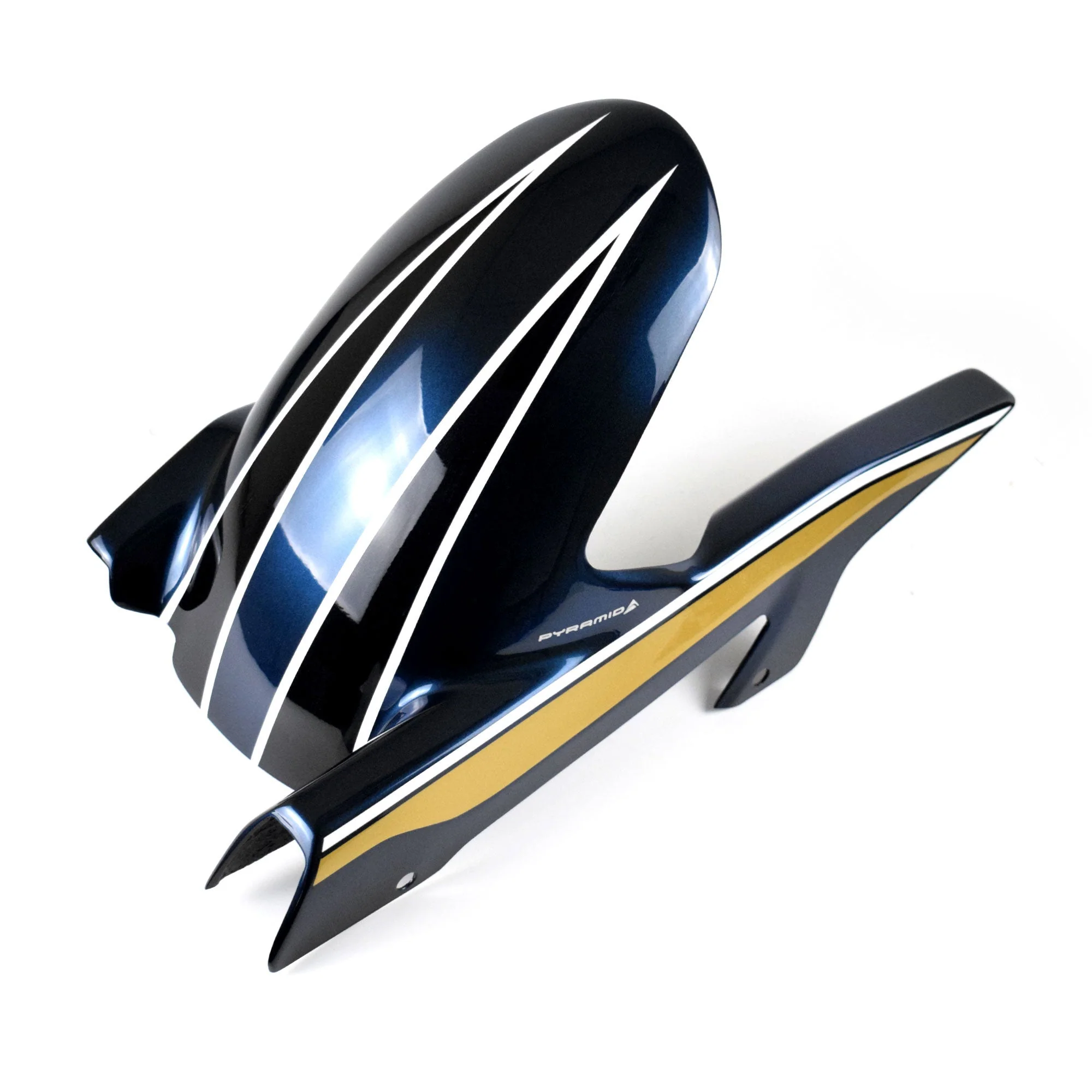 Pyramid Hugger | Metallic Blue/Gold (Candytone Blue/Gold) | Kawasaki Z 900 RS 2022>Current - Image 4