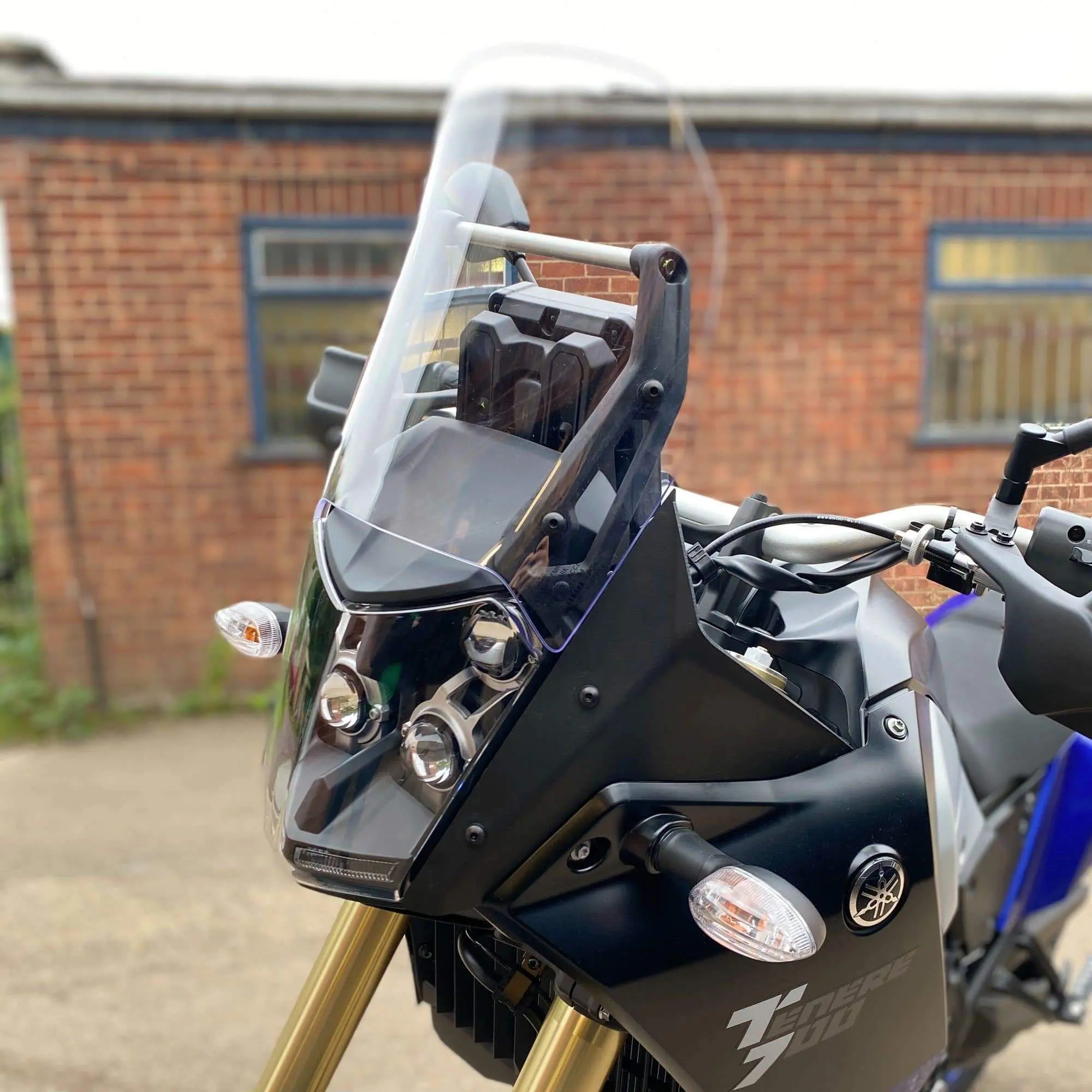 Pyramid Infill Panels | Gloss Red | Yamaha Tenere 700 2019>Current - Image 3