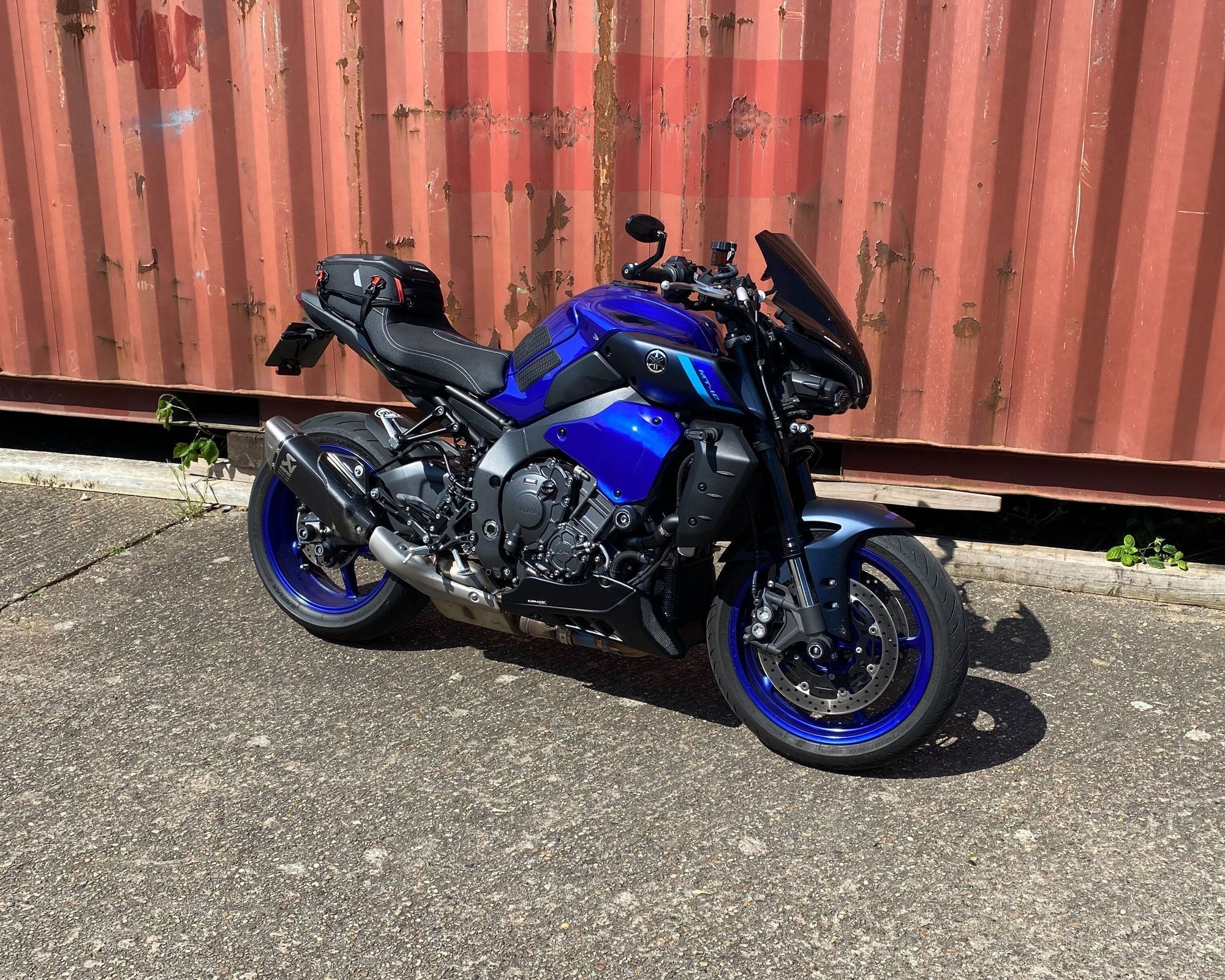 Pyramid Infill Panels | Icon Blue (Yamaha Blue) | Yamaha MT-10 2022> - Image 7