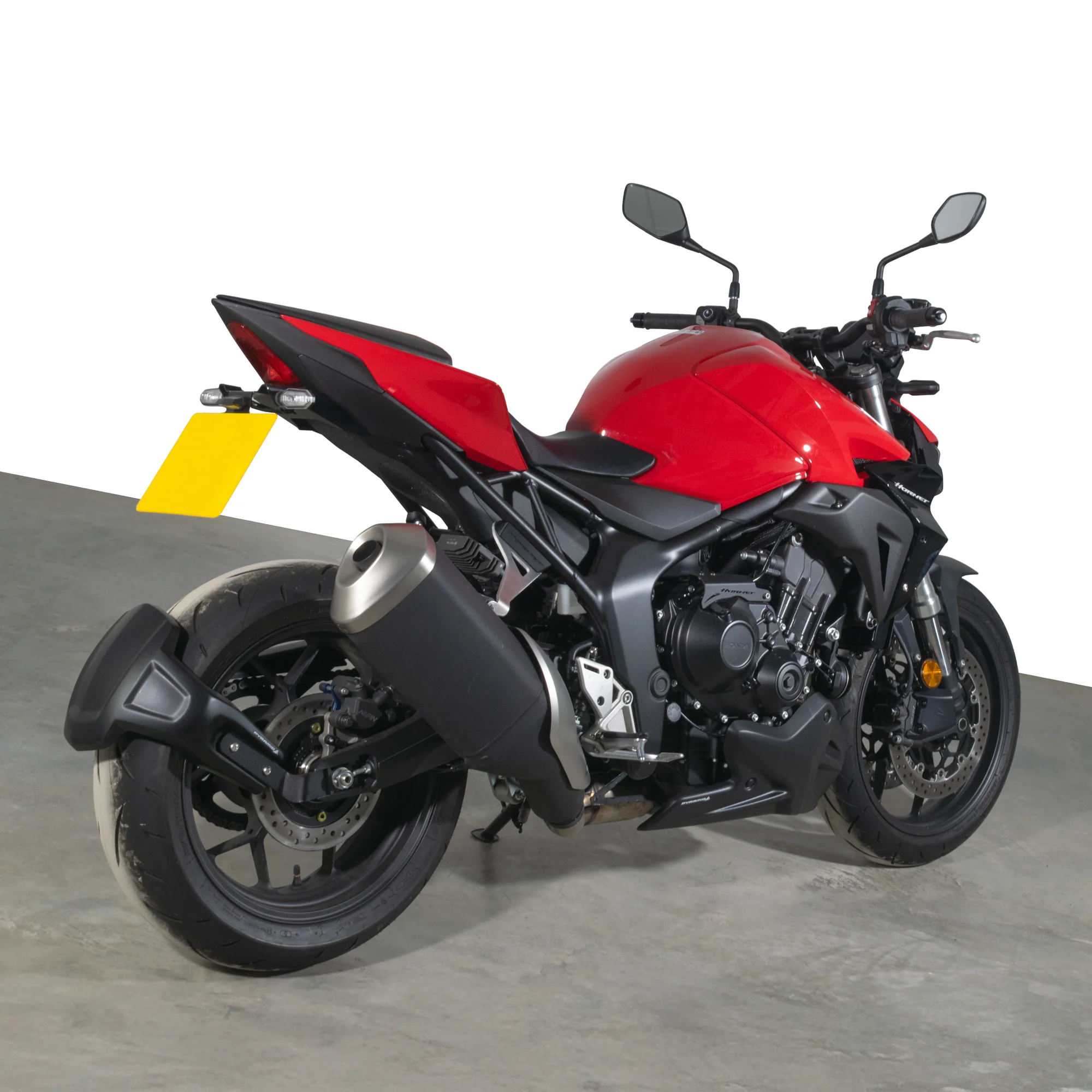 Pyramid Infill Panels | Matte Black | Honda CB1000 Hornet 2025>Current - Image 10
