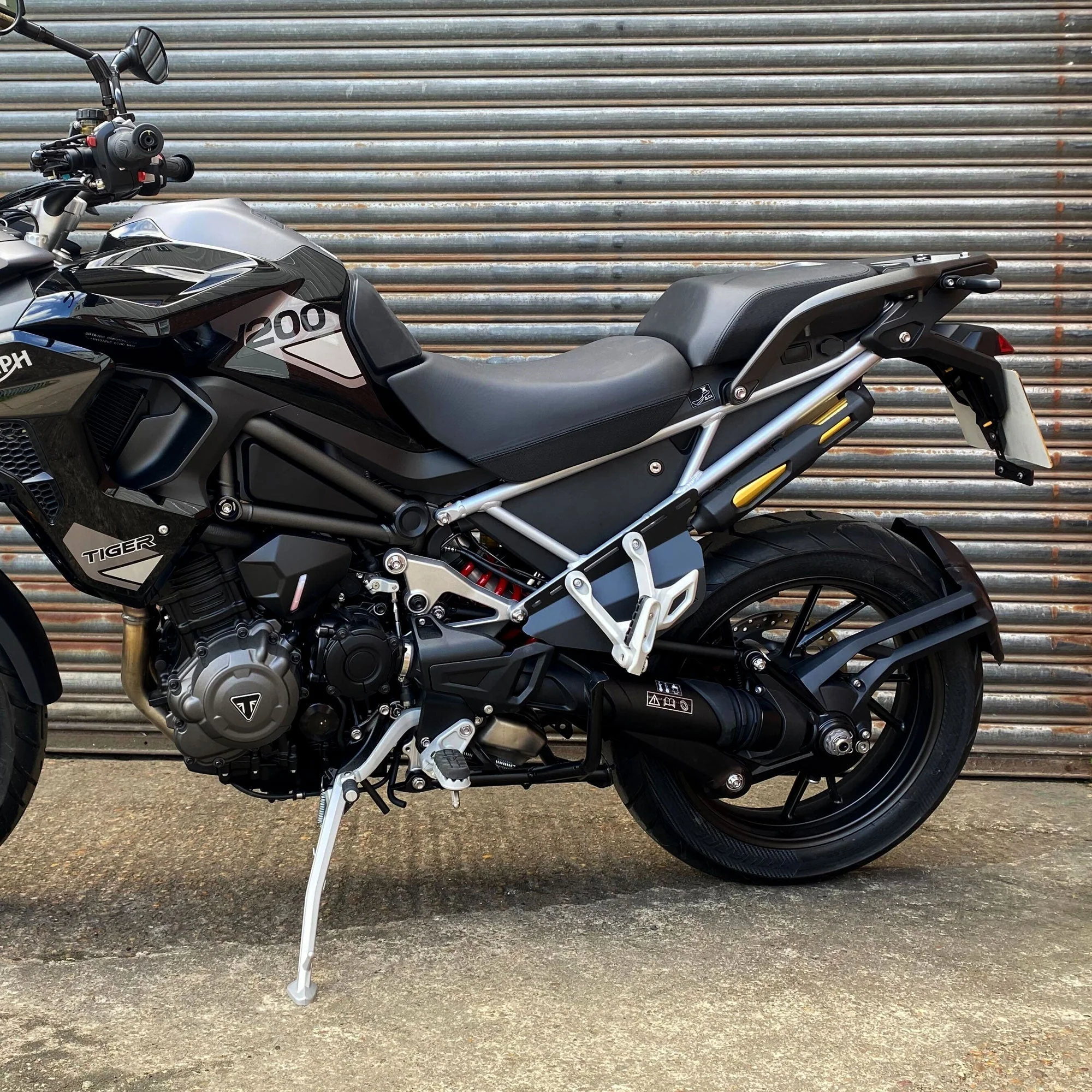 Pyramid Infill Panels | Matte Black | Triumph Tiger 1200 GT Explorer 2022>Current - Image 8