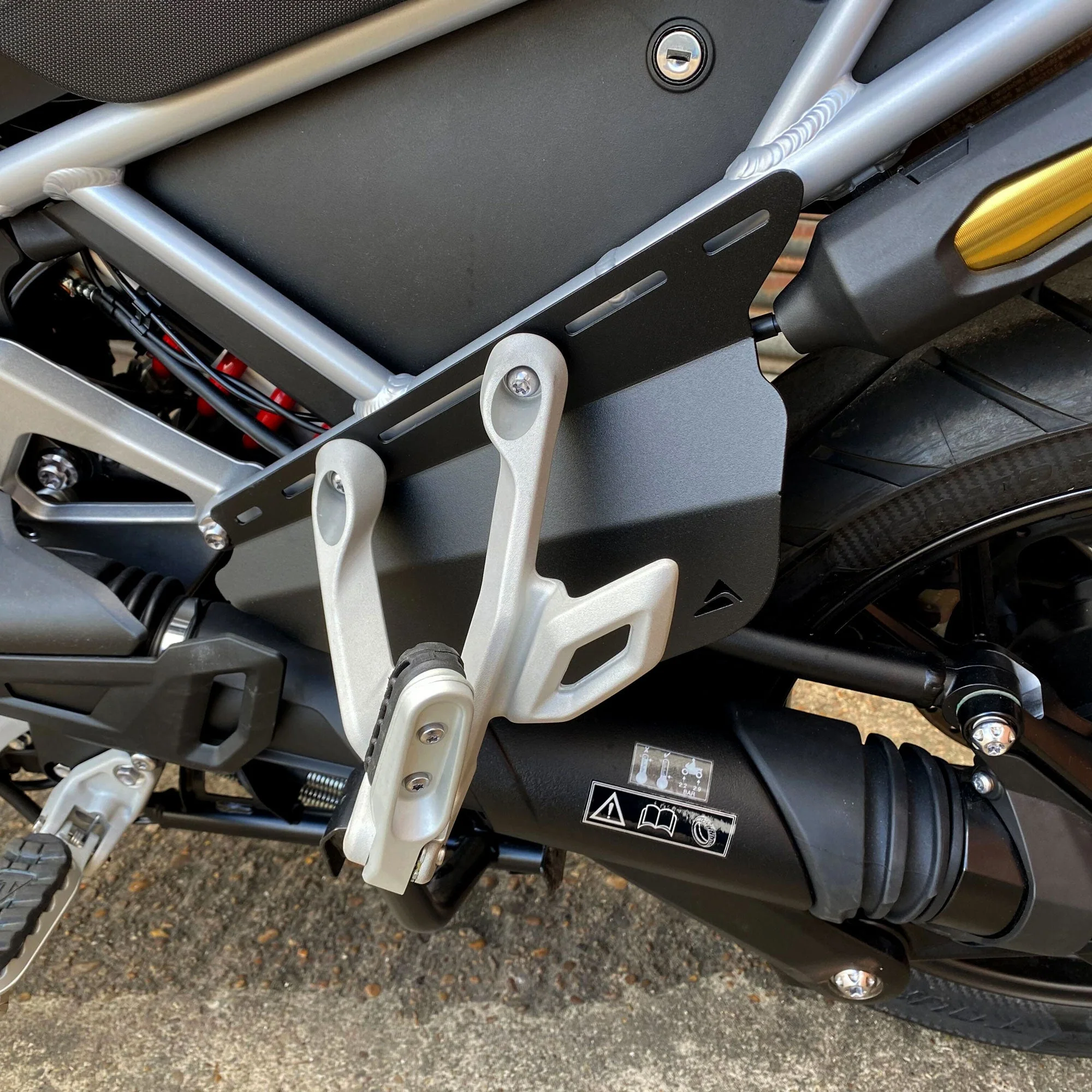 Pyramid Infill Panels | Matte Black | Triumph Tiger 1200 Rally Pro 2022>Current - Image 2