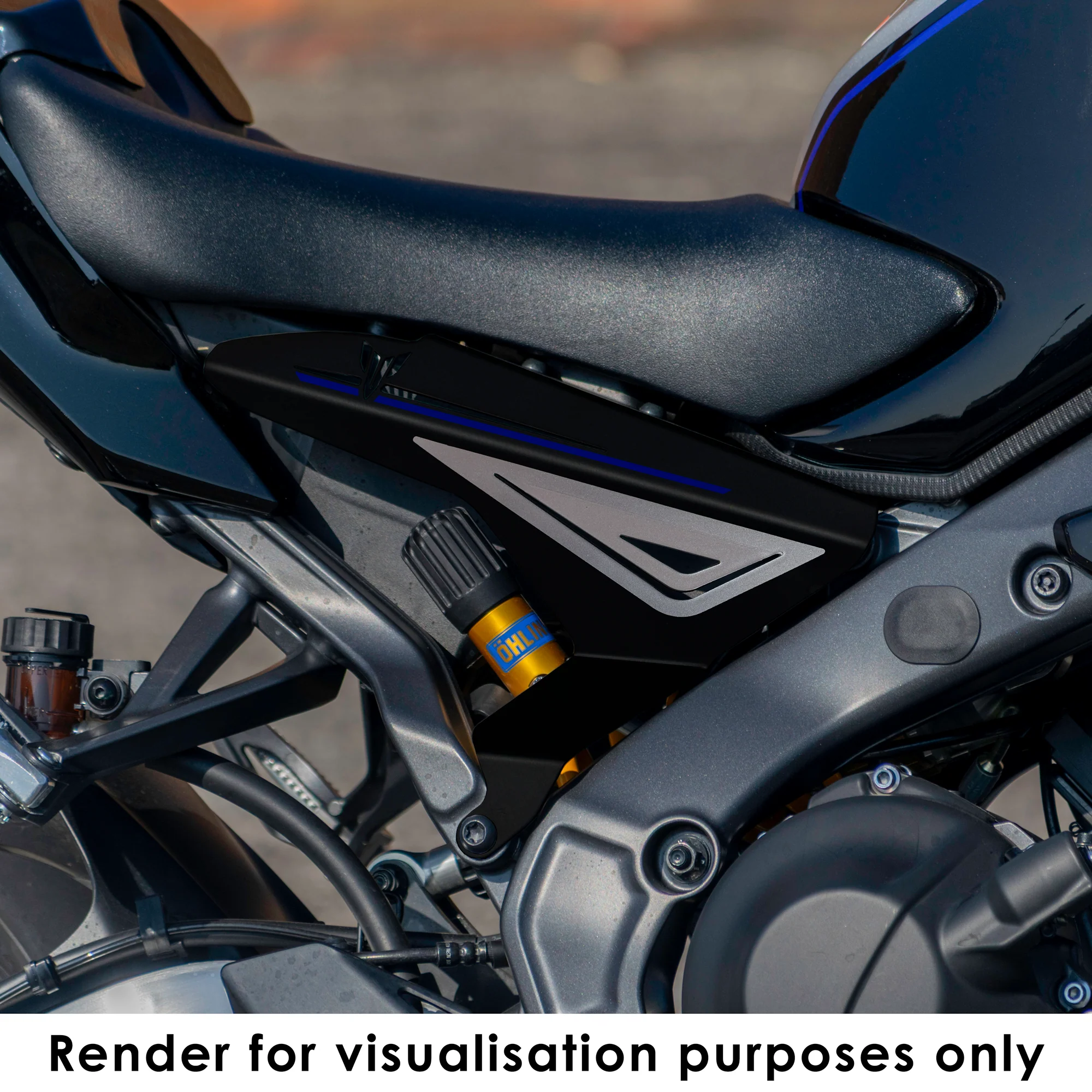 Pyramid Infill Panels | SP Colours | Yamaha MT-09 SP 2024>2025 - Image 2