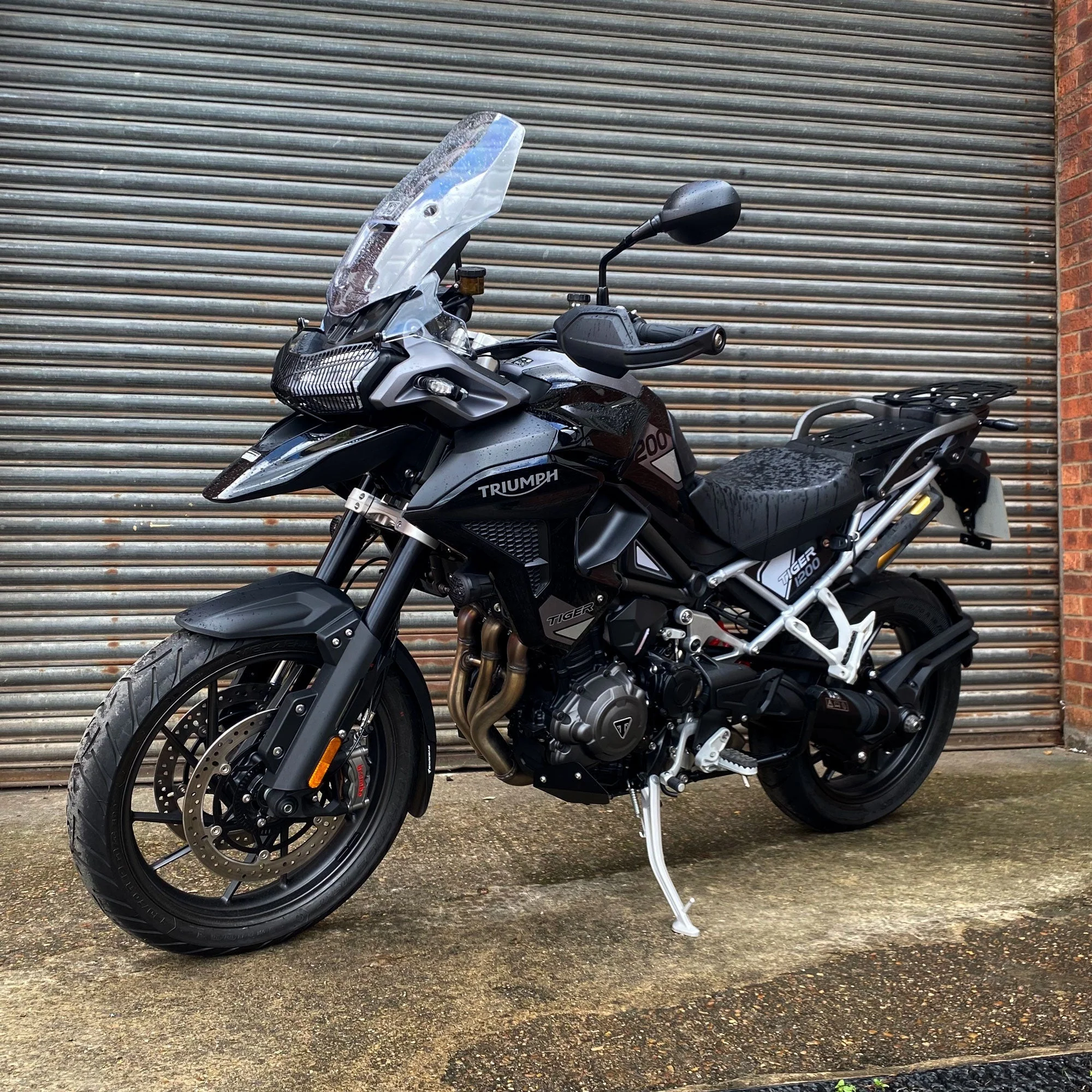 Pyramid Lower Deflectors | Matte Black | Triumph Tiger 1200 GT 2022>Current - Image 7