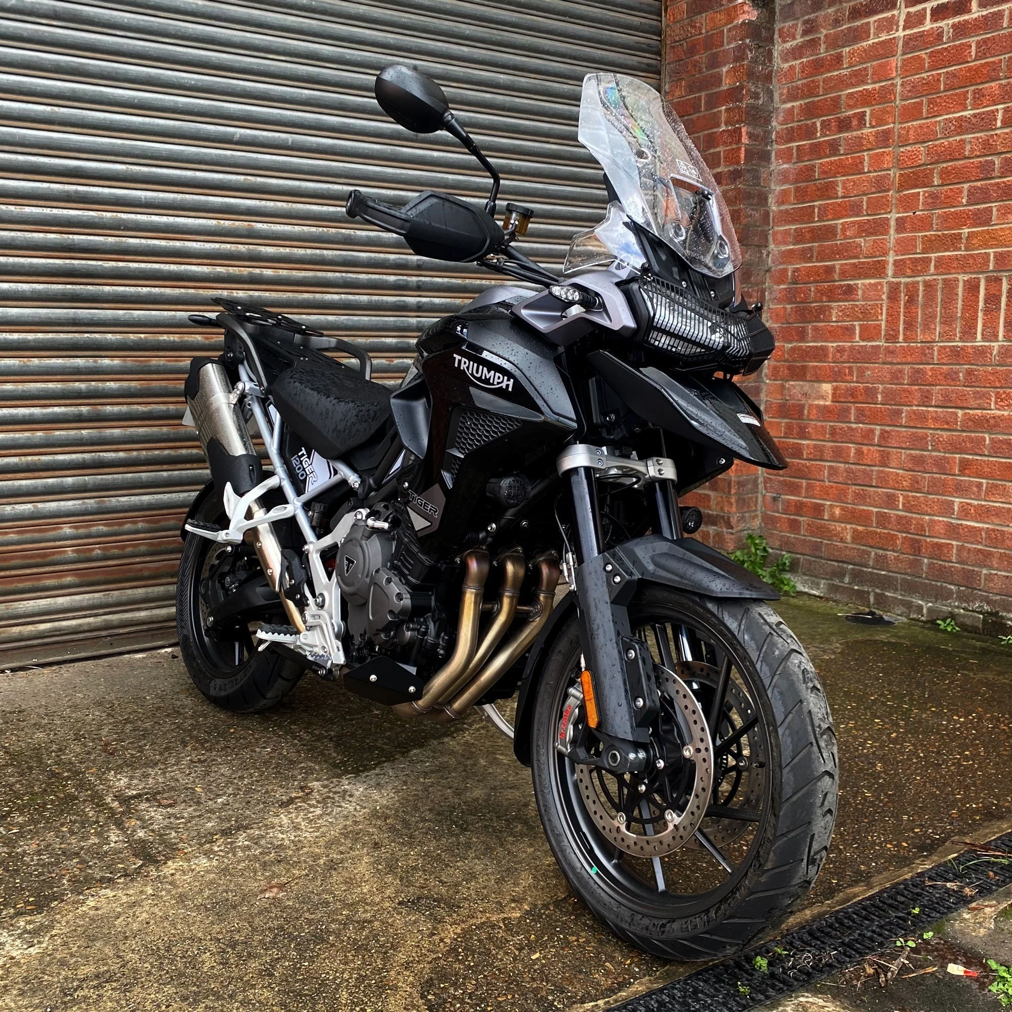Pyramid Lower Deflectors | Matte Black | Triumph Tiger 1200 GT Pro 2022>Current - Image 8