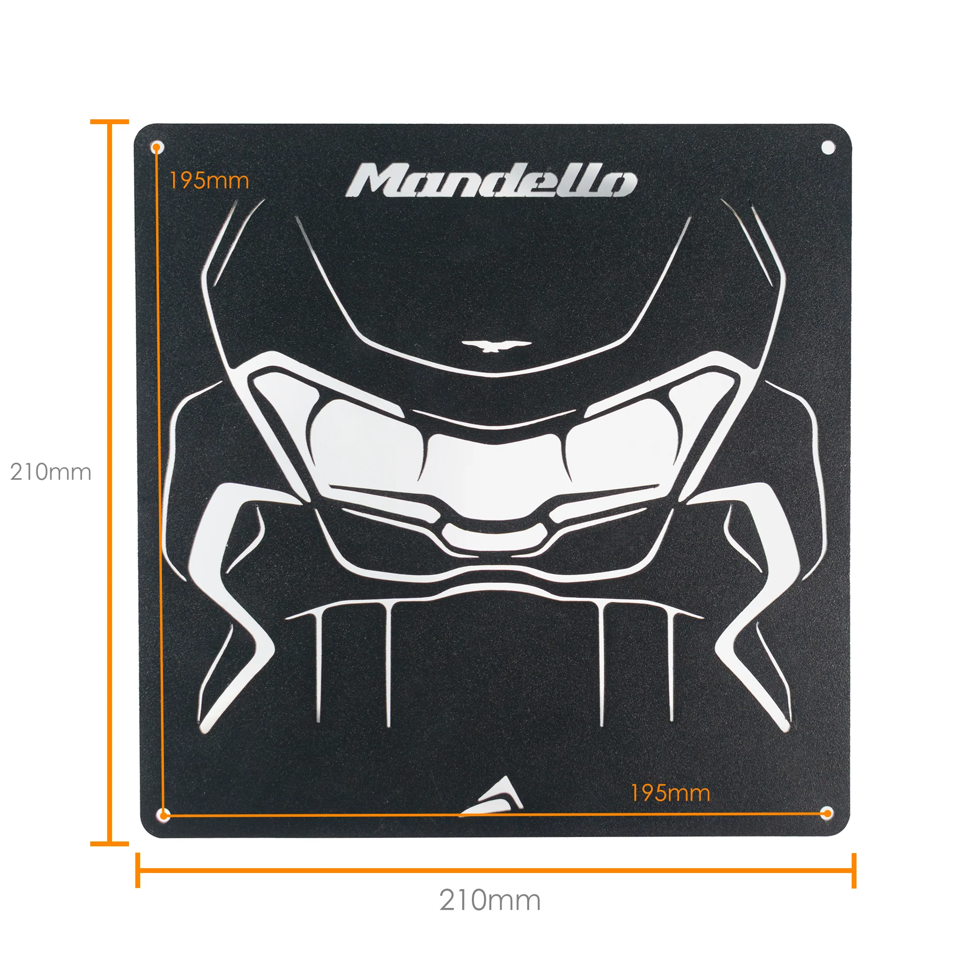 Pyramid Metal Plaque | Moto Guzzi V100 Mandello - Image 5