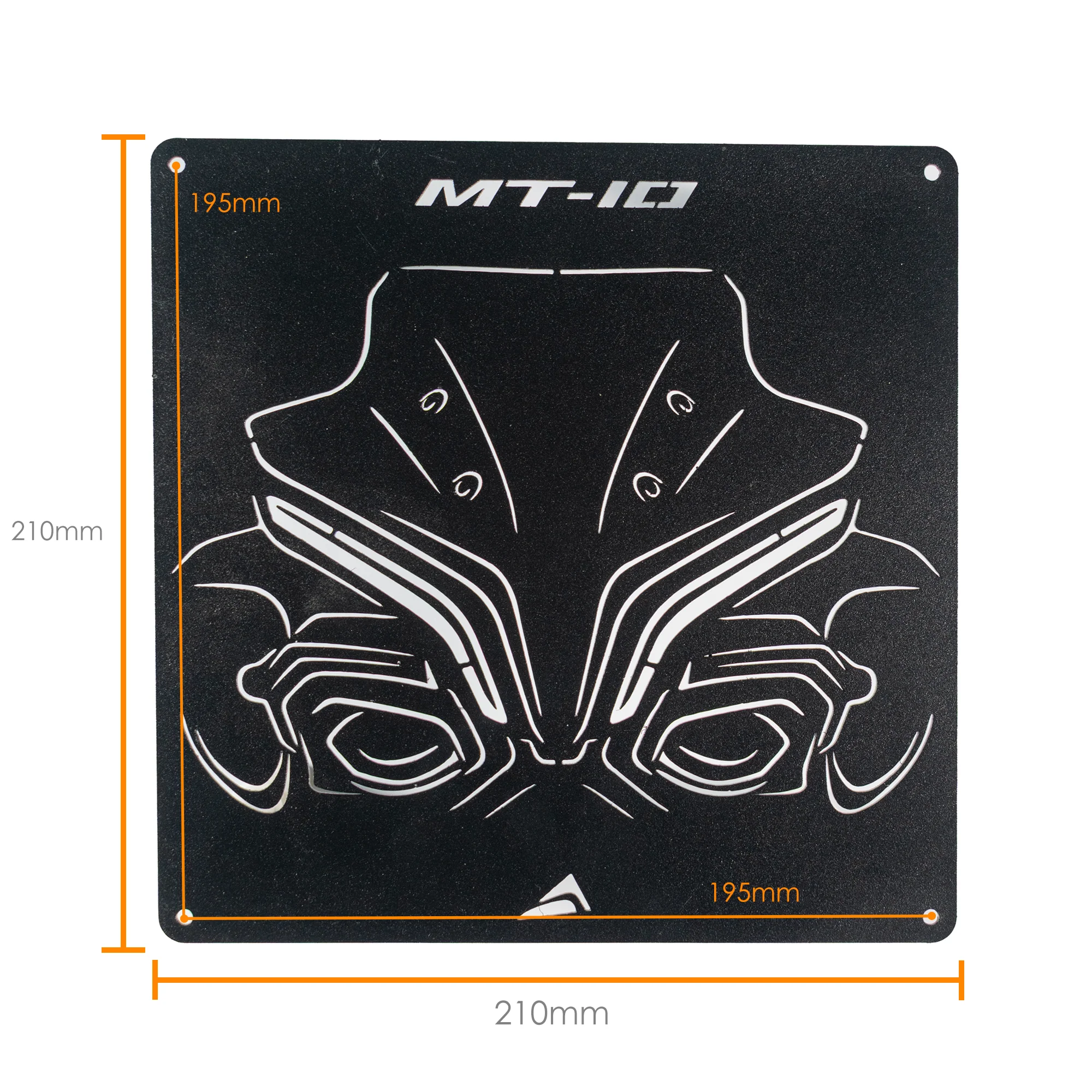 Pyramid Metal Plaque | Yamaha MT-10 Gen 2 - Image 7